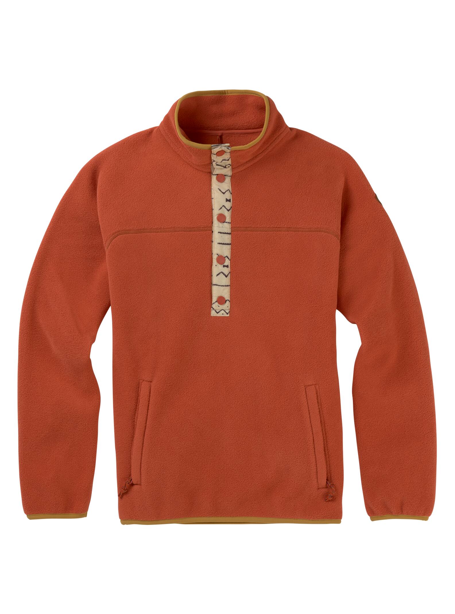 Burton - Sweat en polaire femme Hearth, Hot Sauce, M