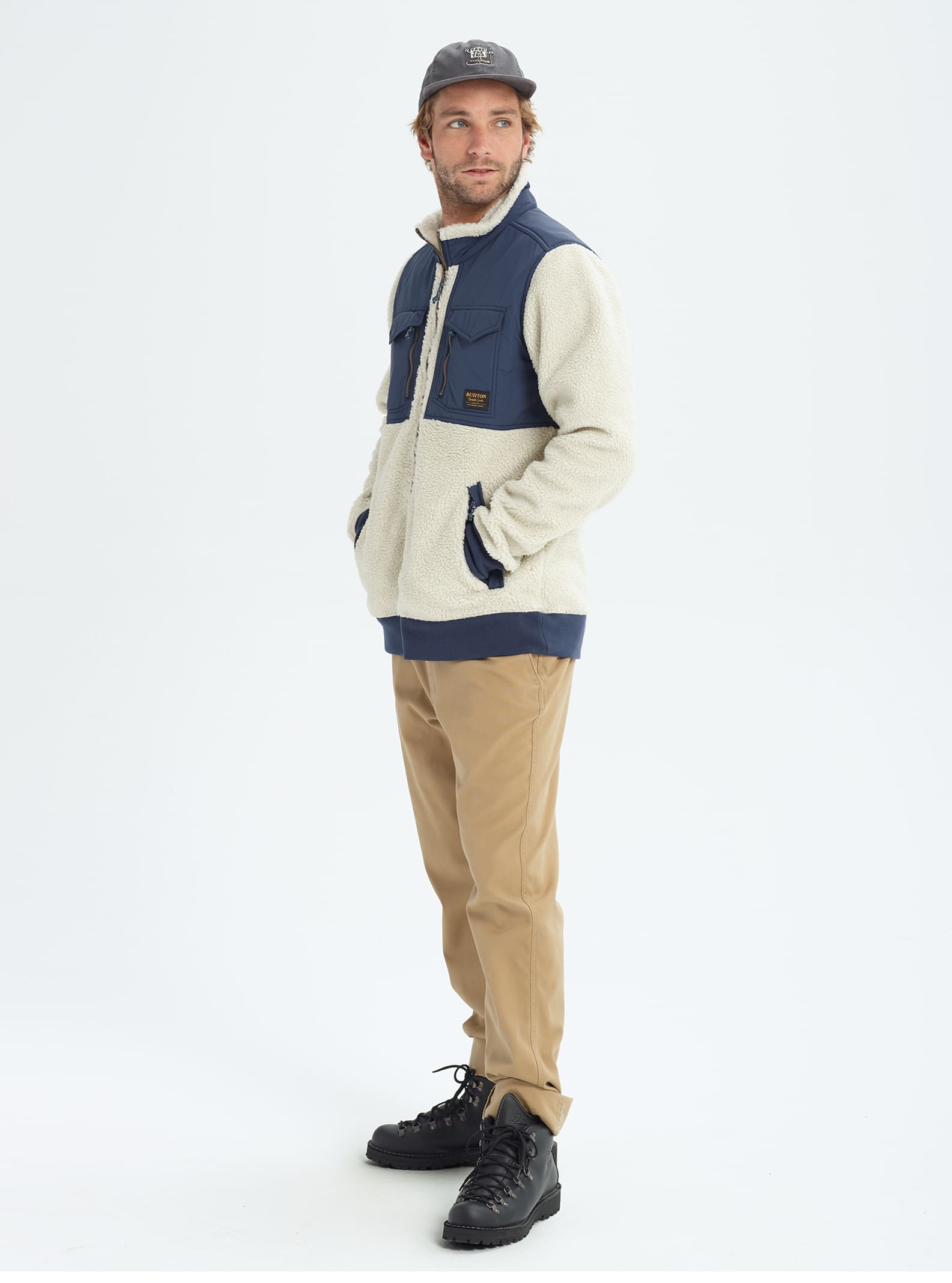 burton bower fleece
