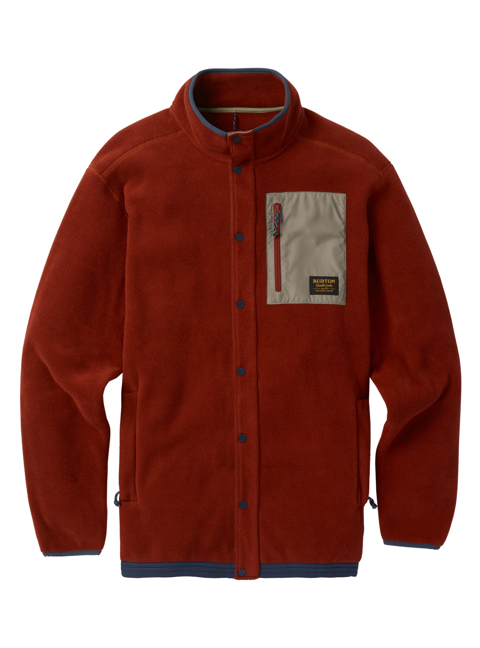 Burton – Polaire à boutons pression Hearth homme, Sparrow, L