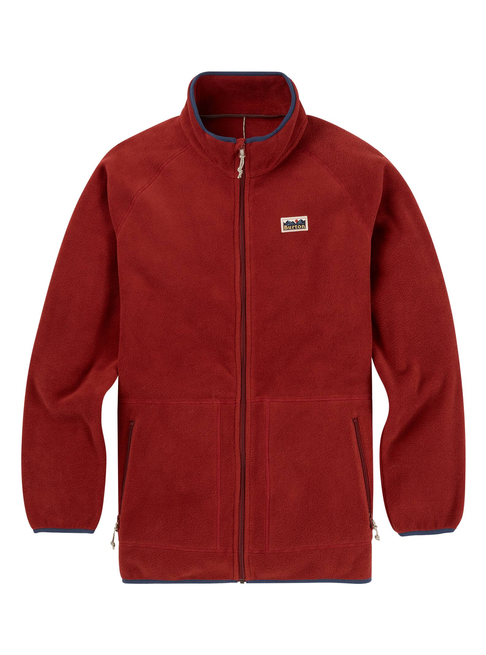 Burton – Polaire zippée Ember homme, Sparrow, M