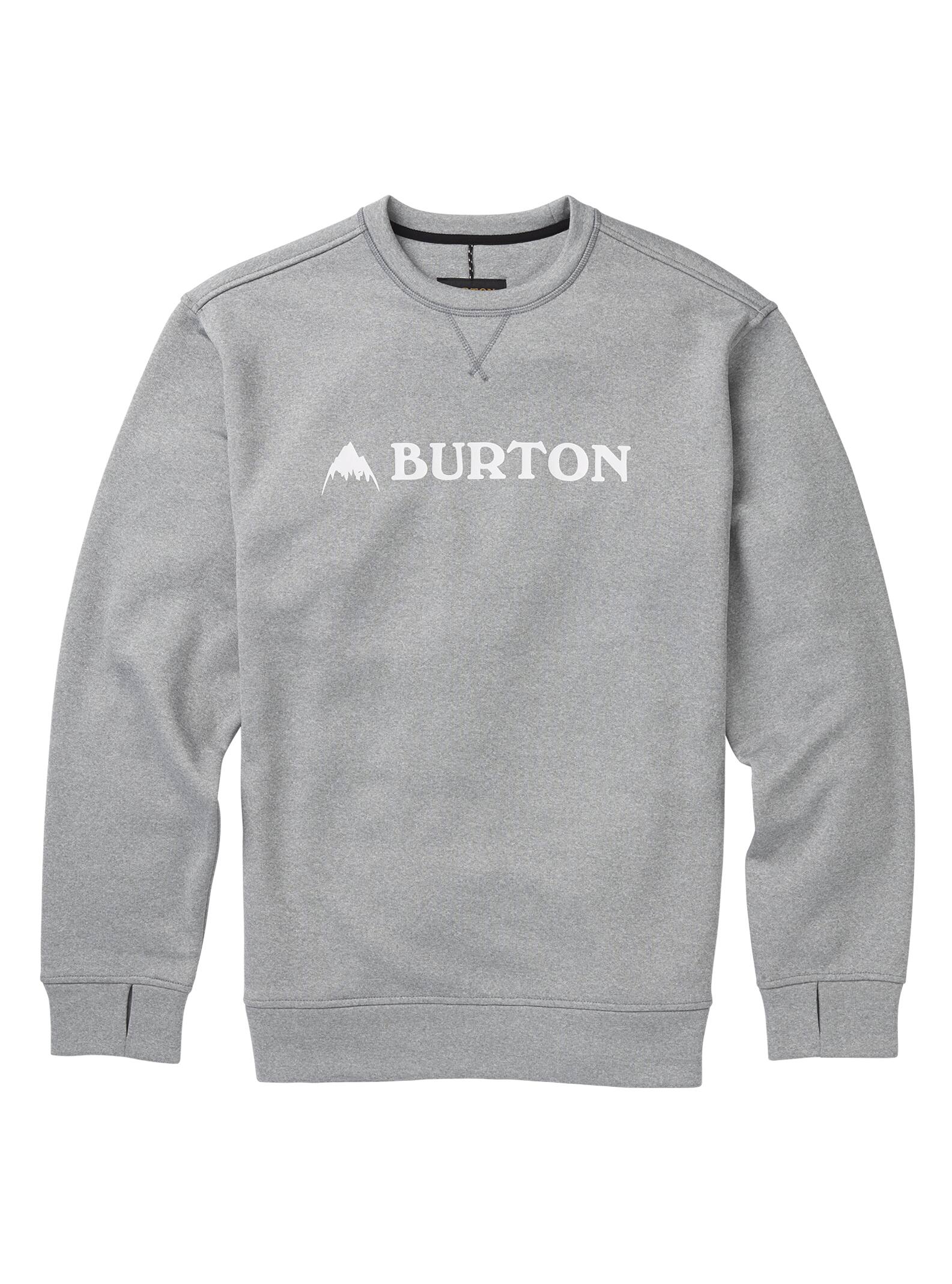 Burton - Sweat ras du cou Oak homme, Monument Heather, L