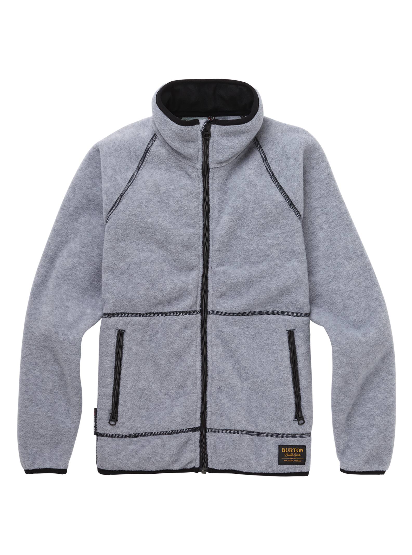 Burton – Polaire zippée Spark enfant, Gray Heather, L