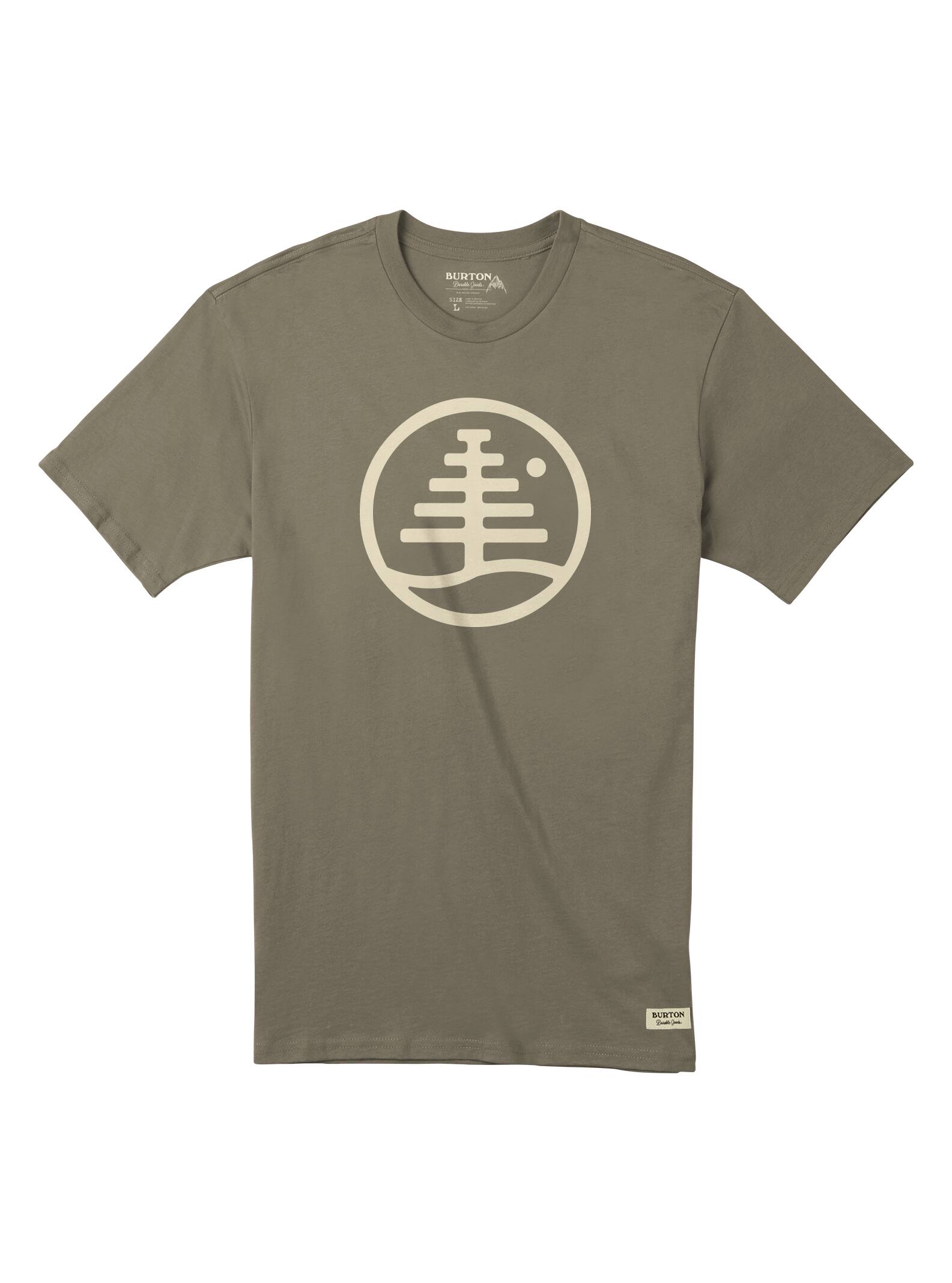 Burton – T-shirt à manches courtes Family Tree homme, Silver Sage, M