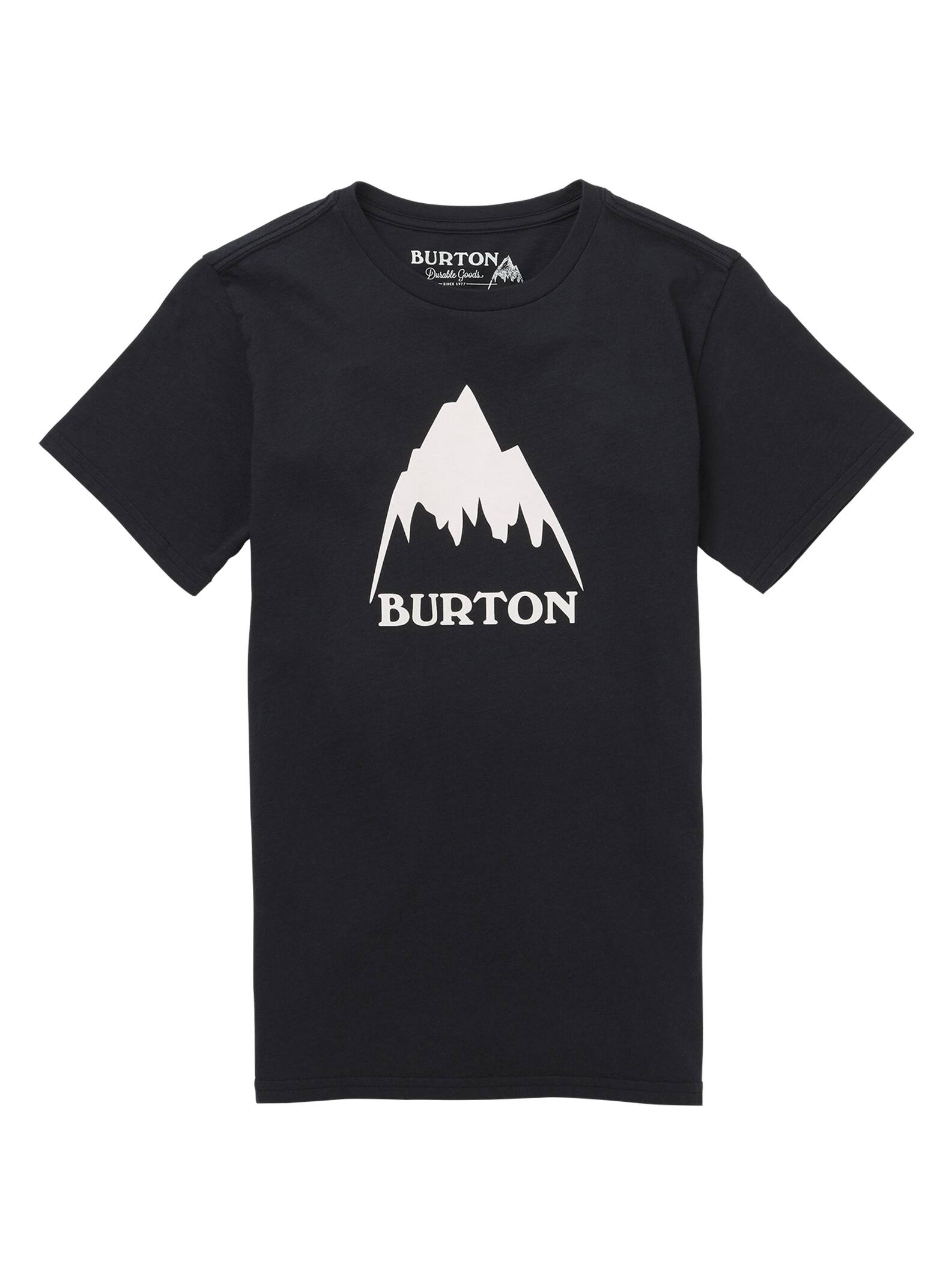 Burton - T-shirt à manches courtes Classic Mountain High garçon, True Black, L