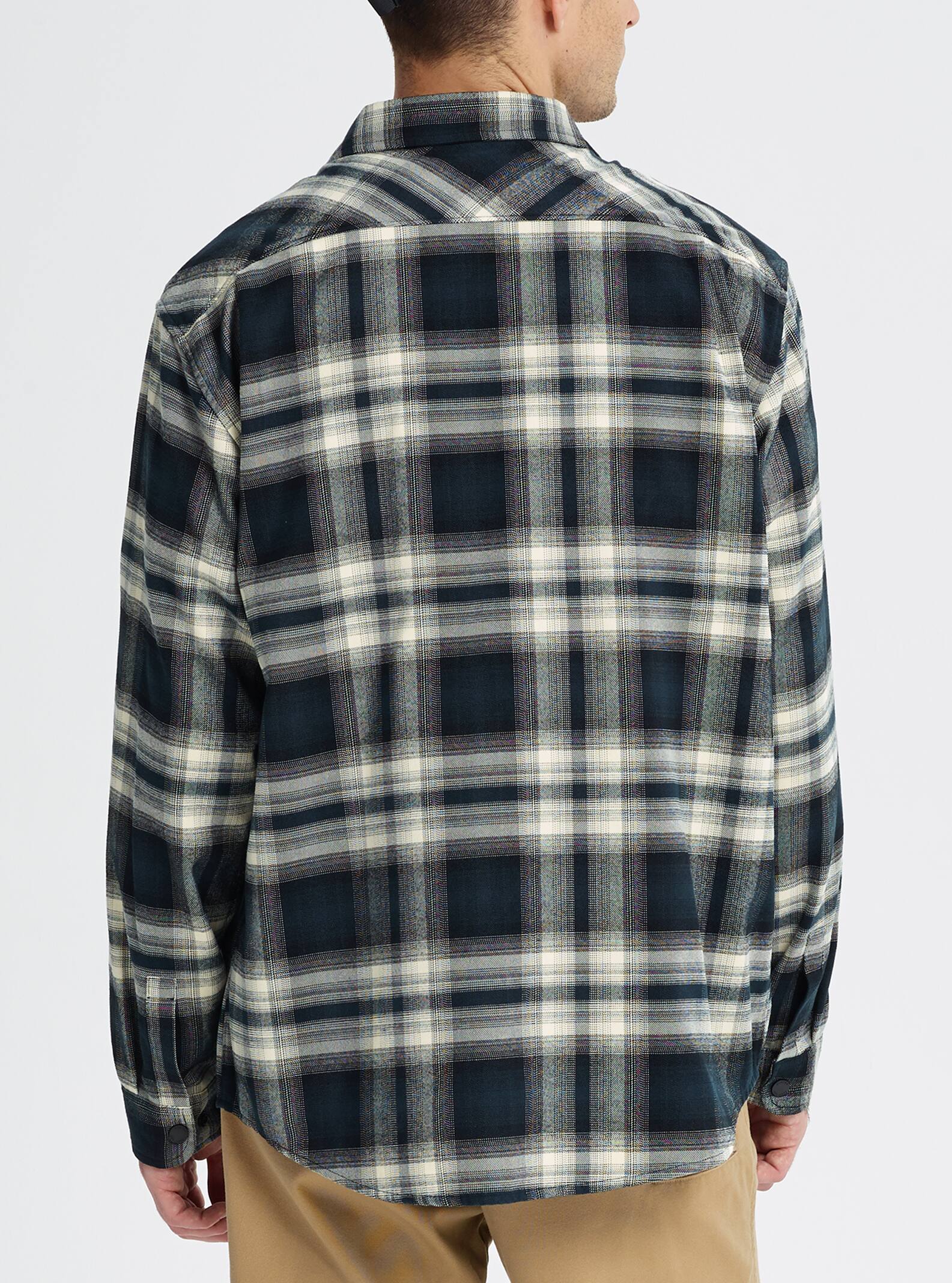 men's burton brighton tech insulated flannel