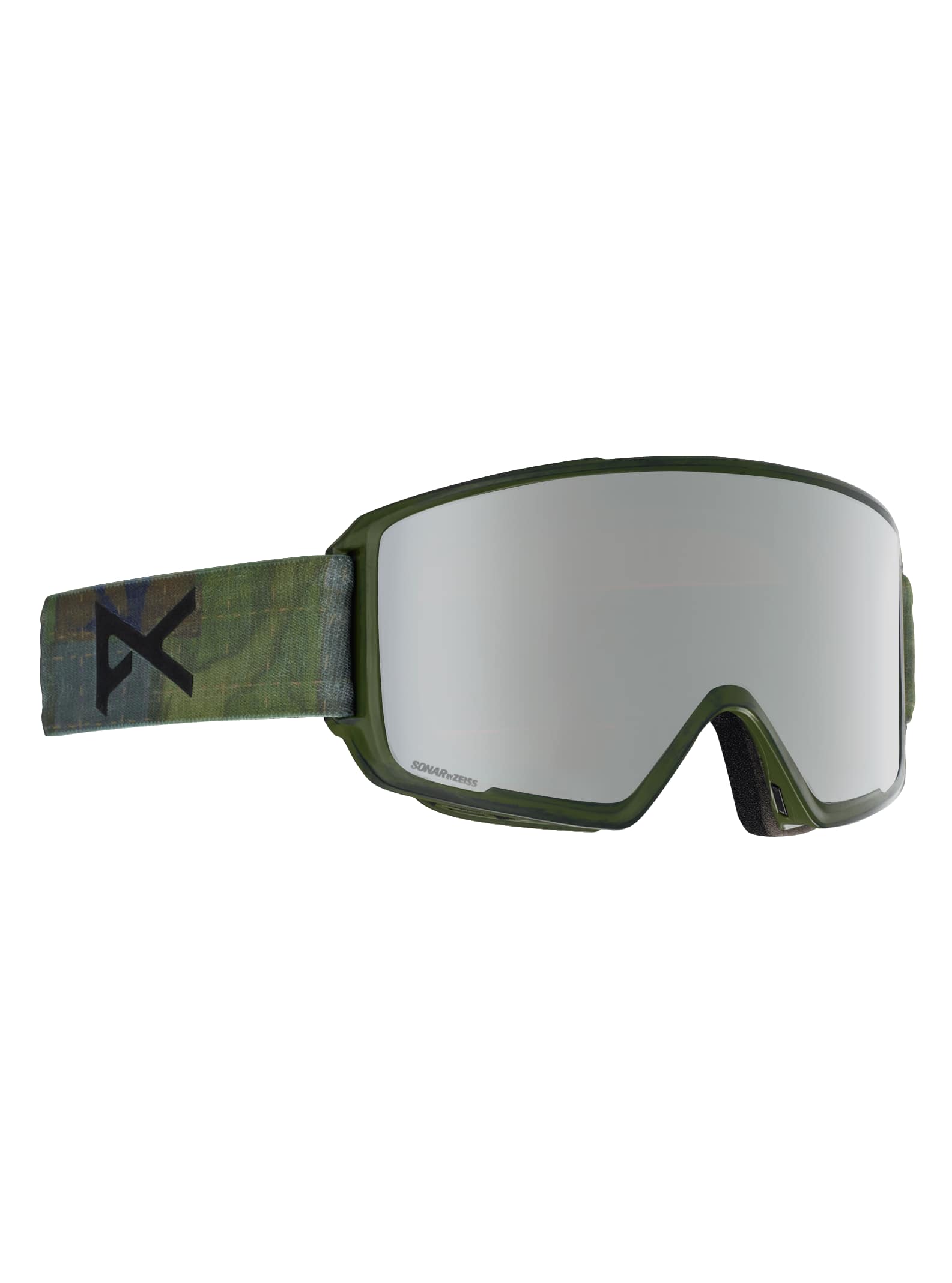 Anon - Masque M3 + écran de rechange + masque facial MFI homme, Frame: Shashiko, Lens: SONAR Silver