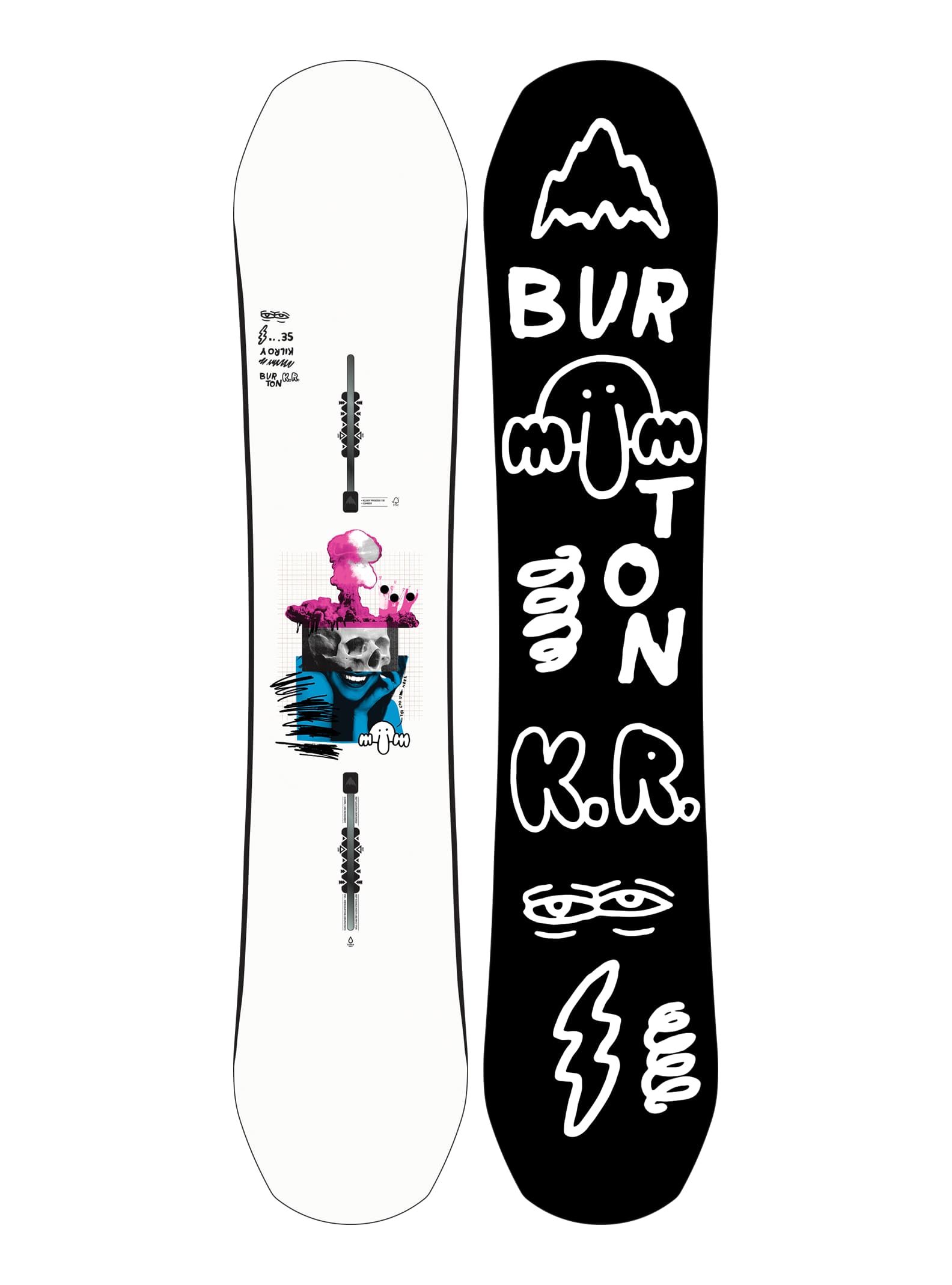 Burton - Snowboard Kilroy Process enfant, 135