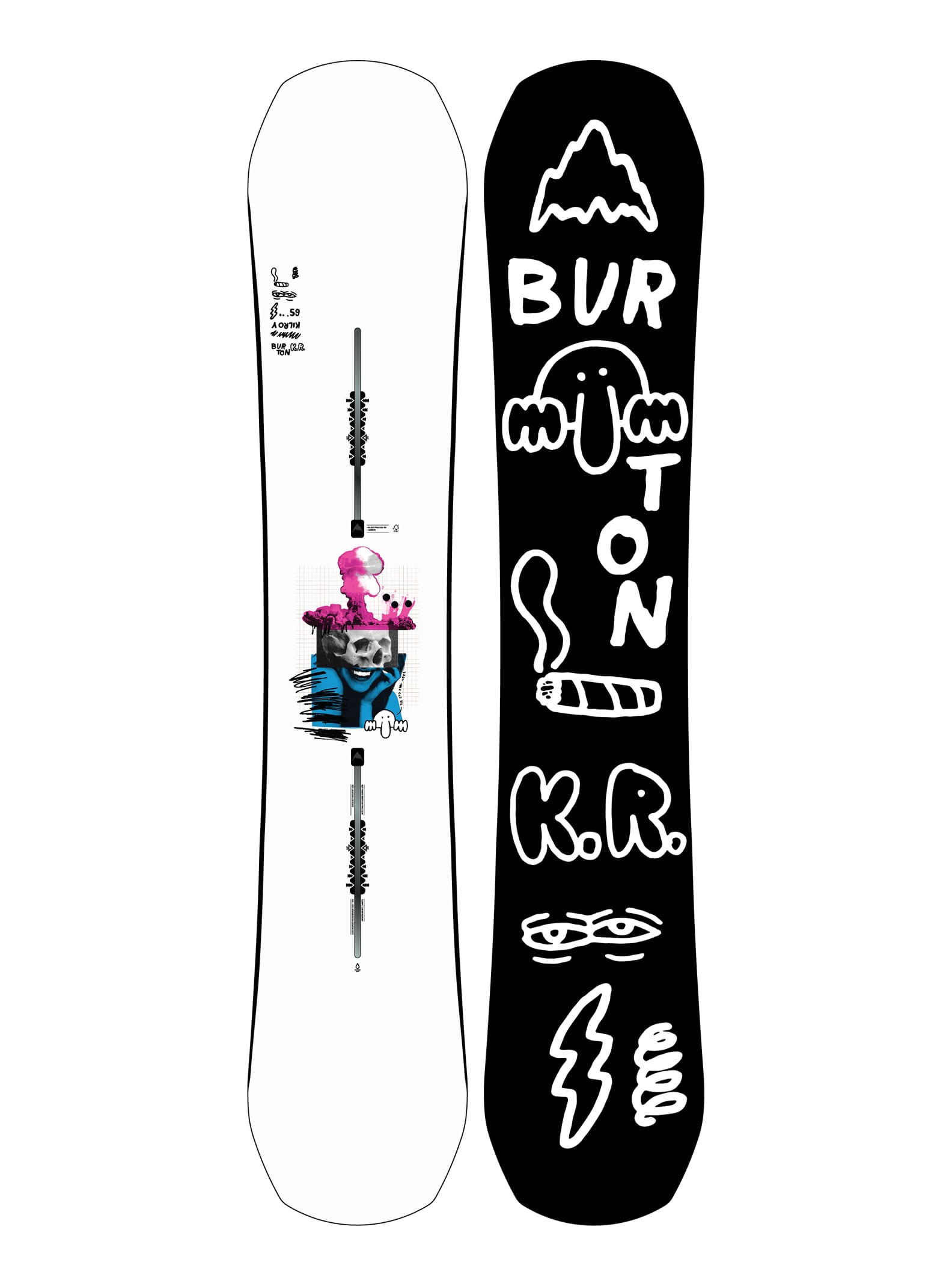 Burton - Snowboard Kilroy Process homme, 159