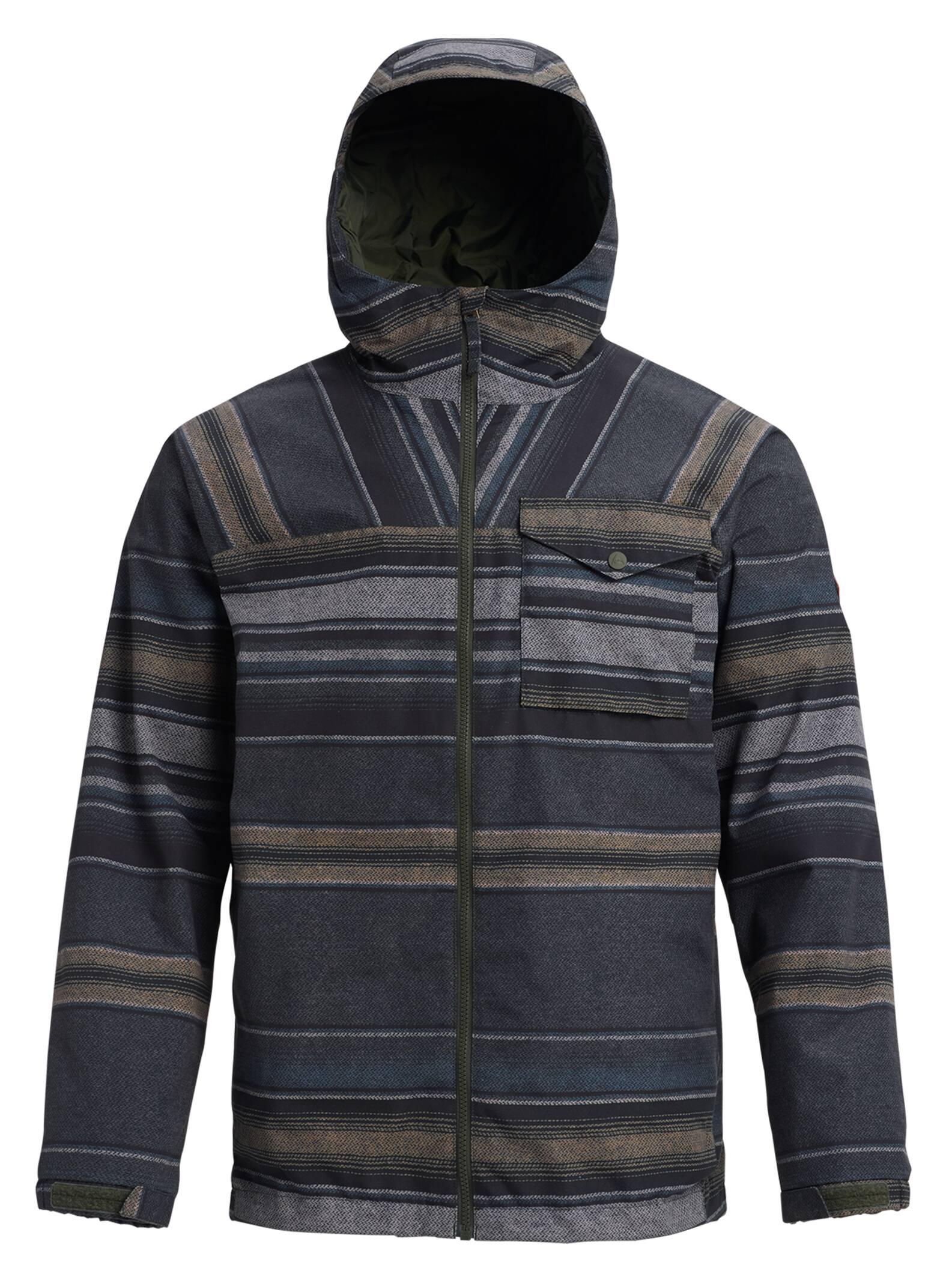Burton - Veste Portal, Clover Tusk Stripe, M