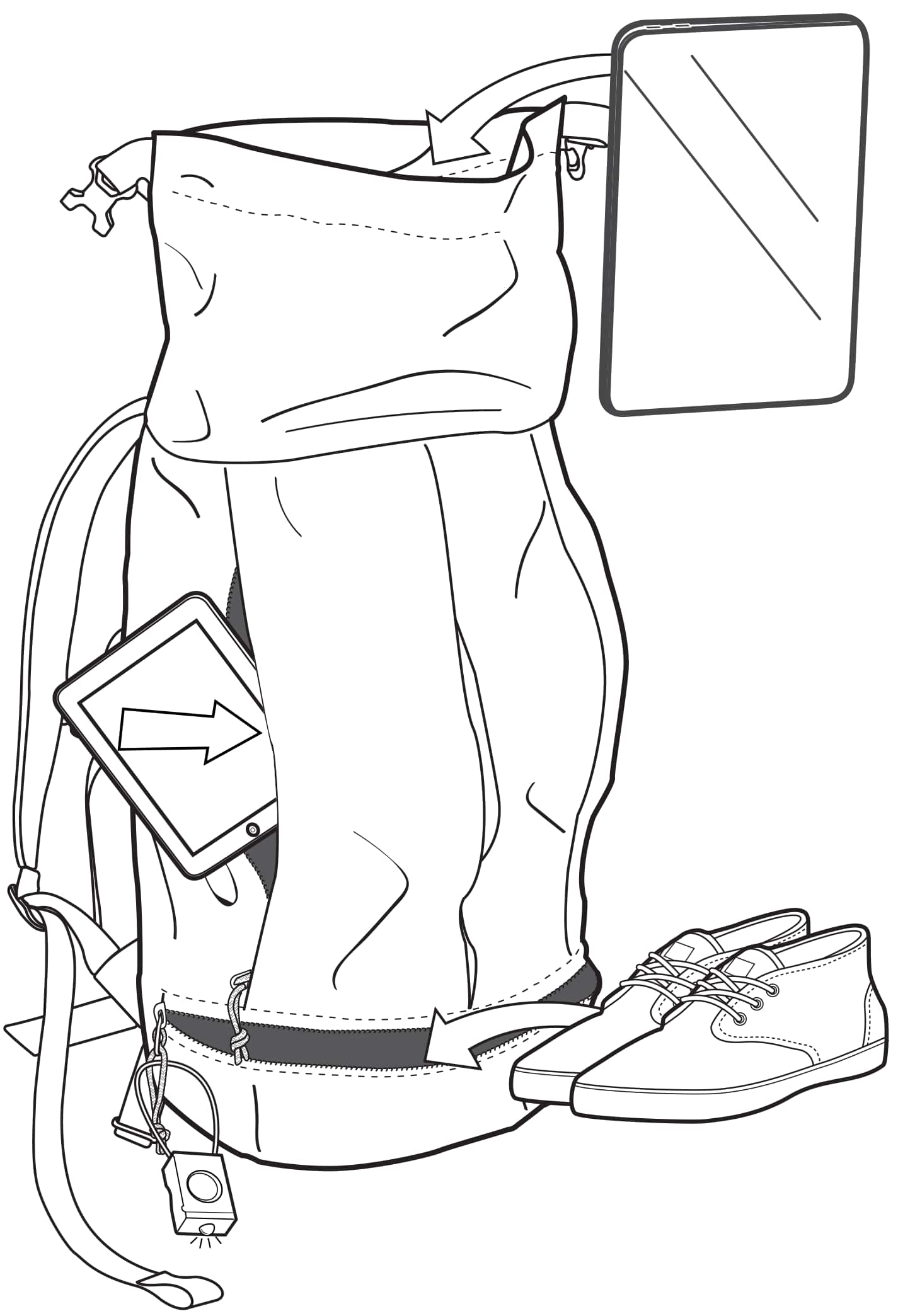 burton upslope backpack