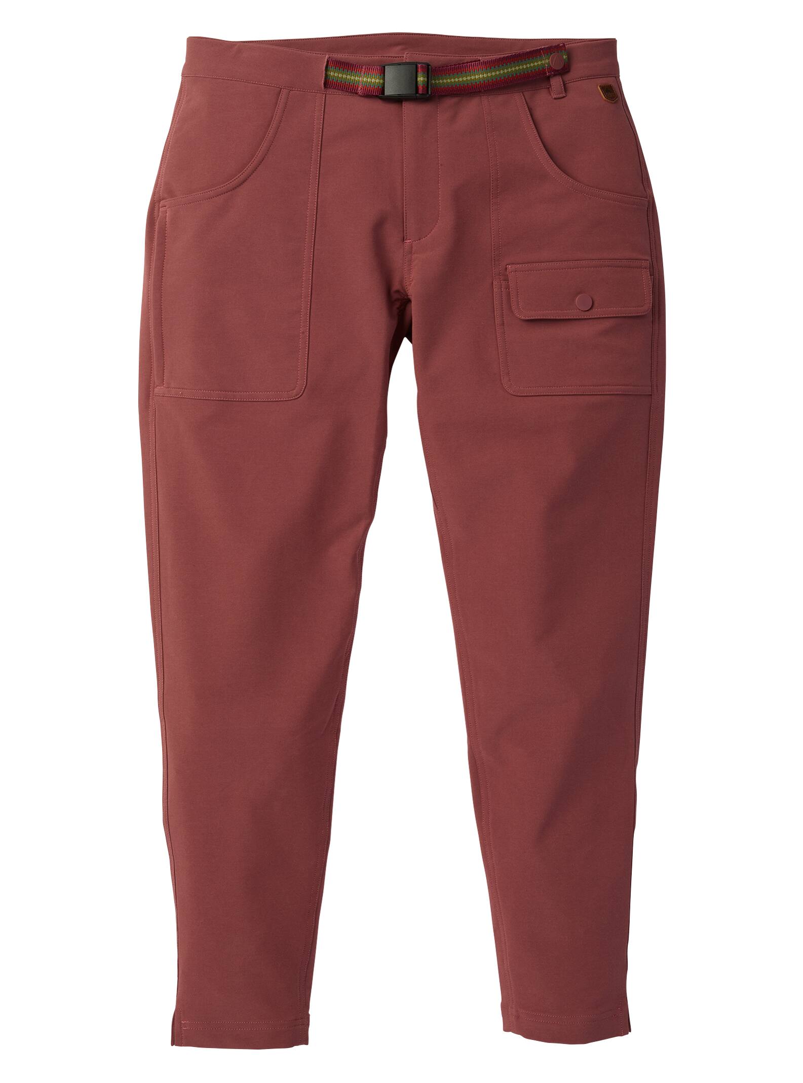 Burton - Pantalon stretch Chaseview femme, Rose Brown, 25