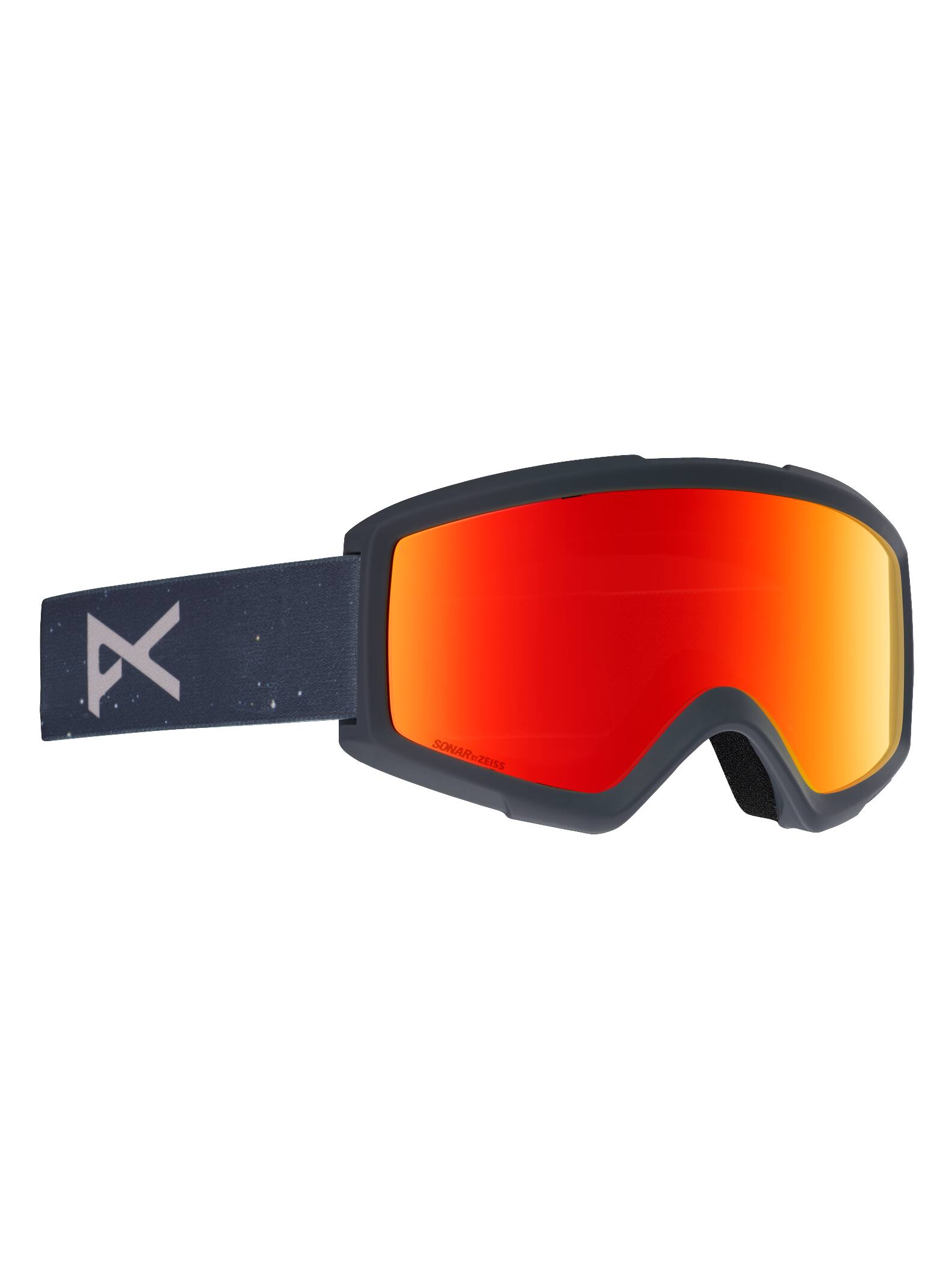 Anon - Masque Helix 2,0 Sonar homme + écran de rechange, Frame: Rush, Lens: SONAR Red by Zeiss, Spar