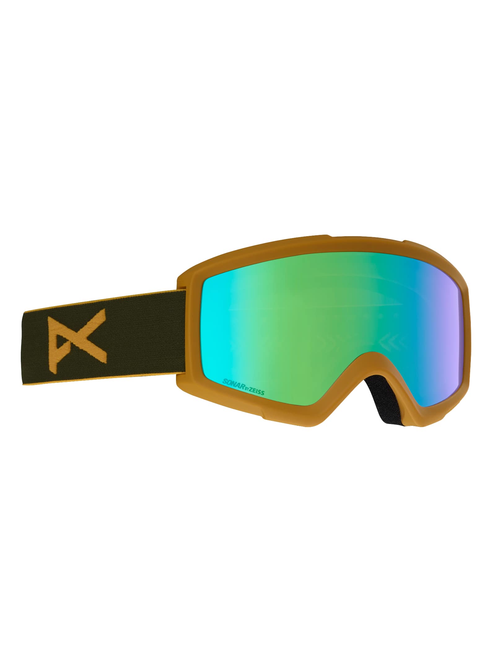 Anon - Masque Helix 2,0 Sonar homme + écran de rechange, Frame: Green, Lens: SONAR Green by Zeiss, S