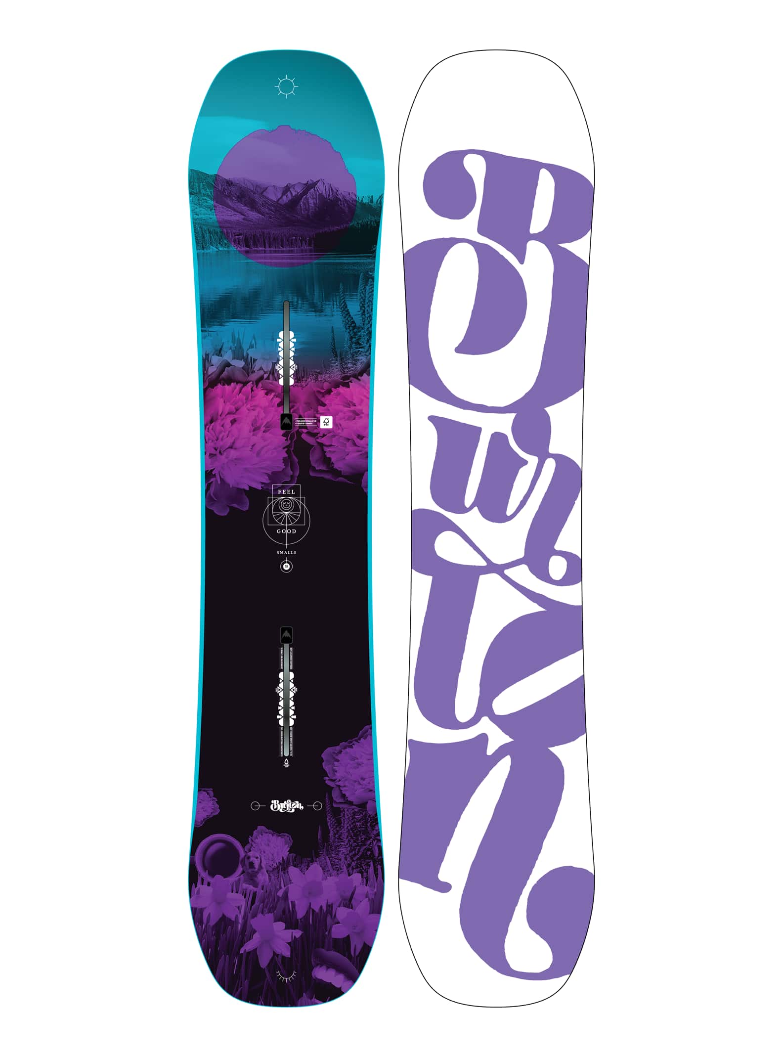 Burton - Snowboard Feelgood Smalls fille, 135