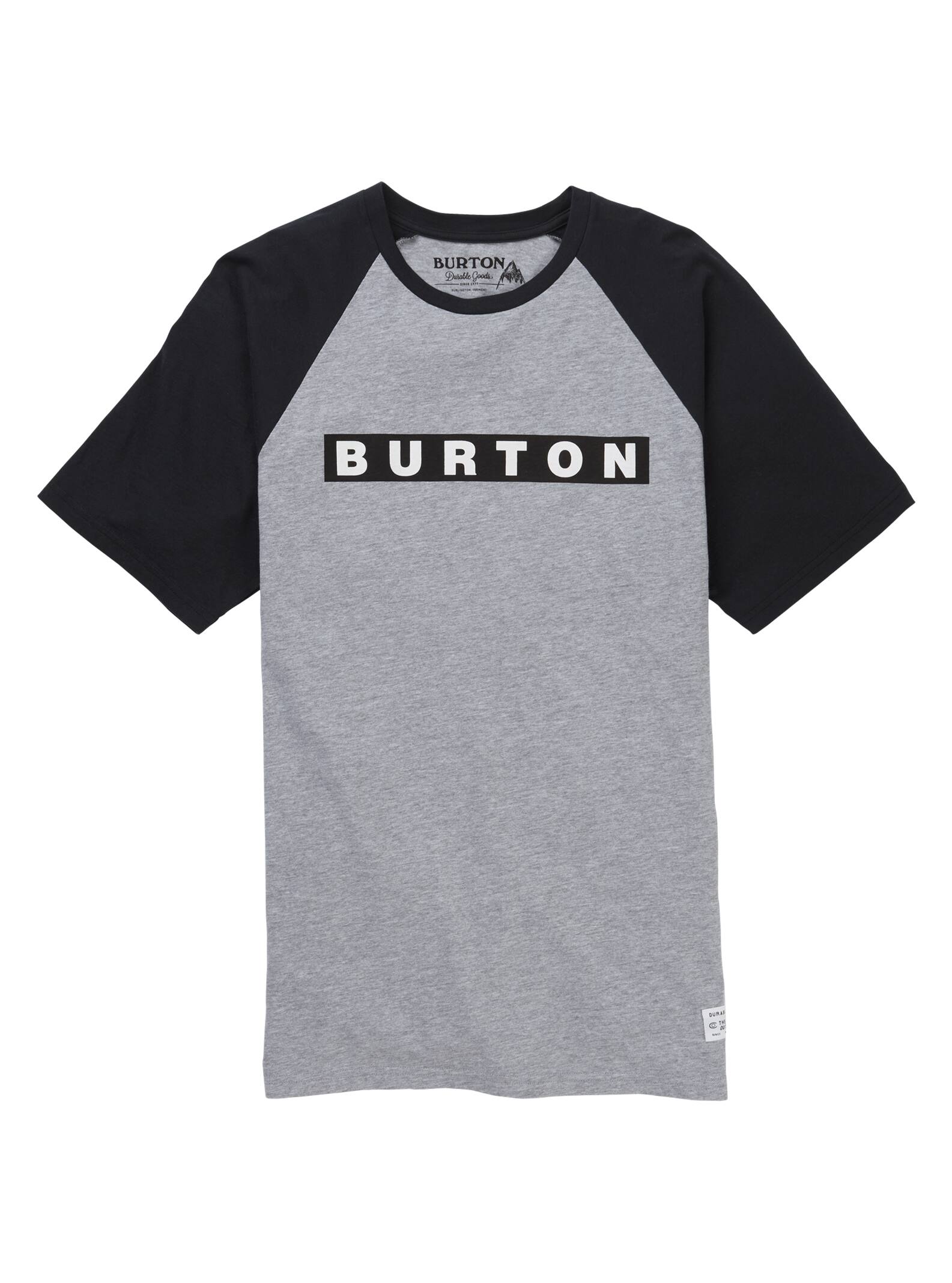 Burton - T-shirt à manches courtes Vault homme, Gray Heather, L