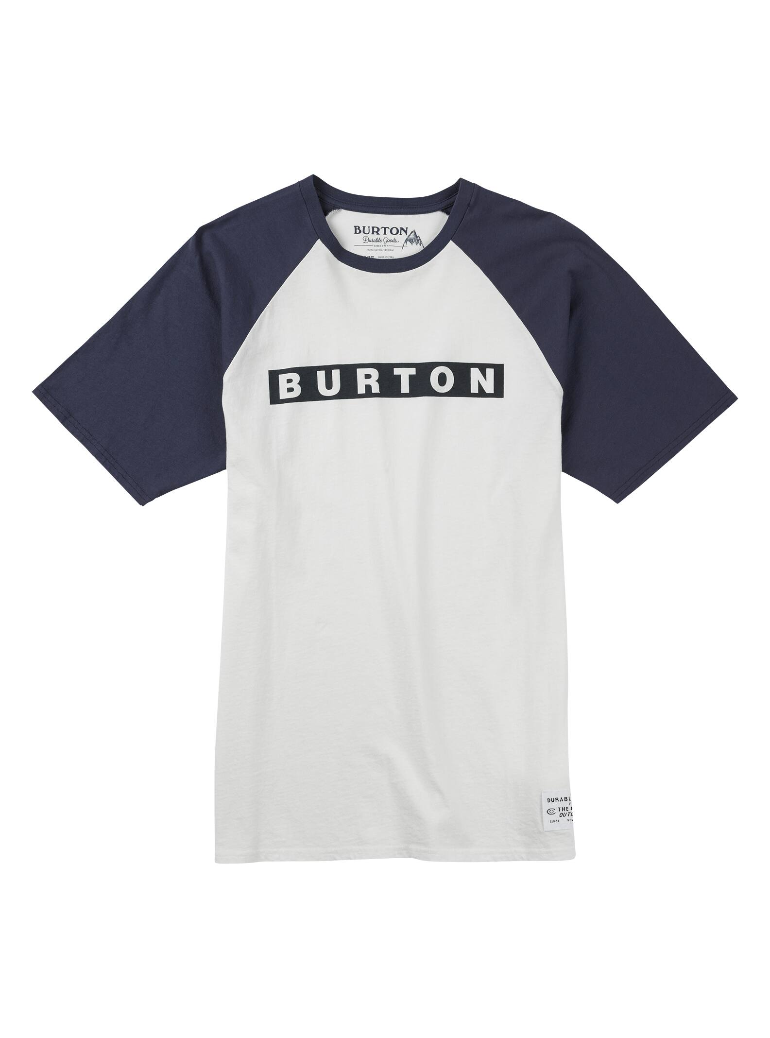 Burton - T-shirt à manches courtes Vault homme, Stout White, M