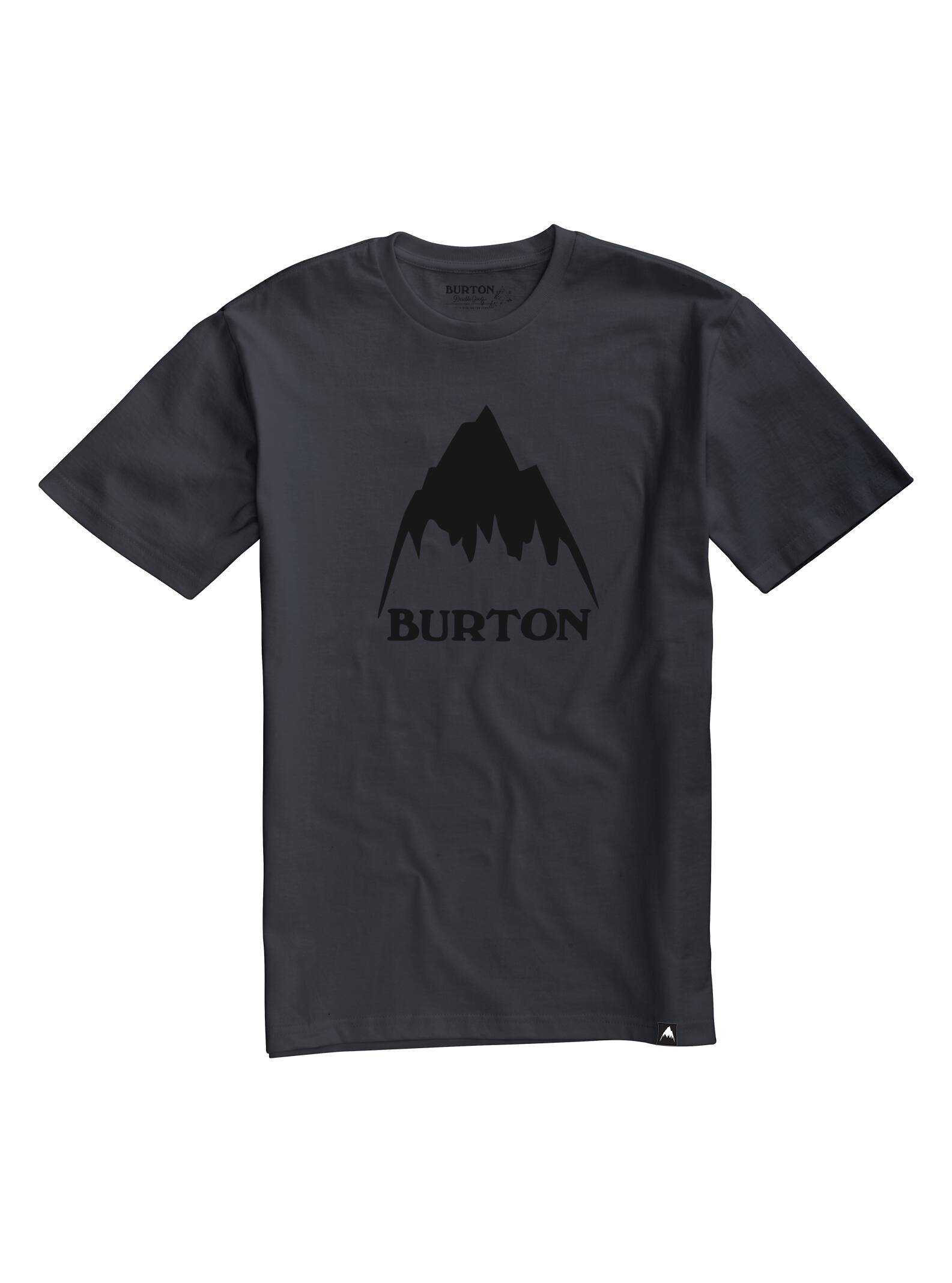 Burton - T-shirt à manches courtes coupe classique Mountain High homme, Phantom, S