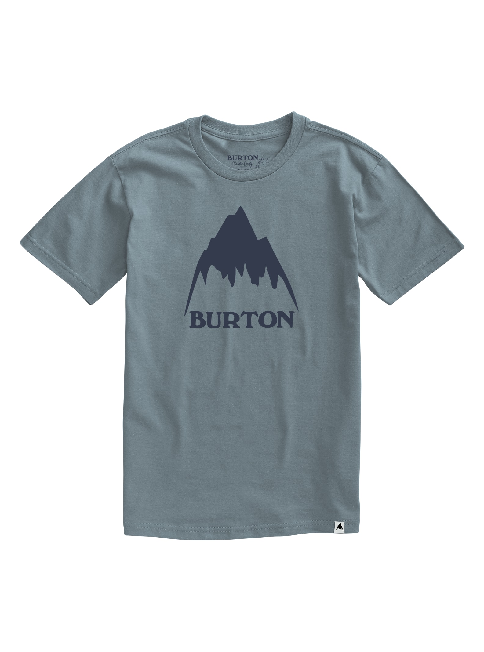 Burton - T-shirt à manches courtes coupe classique Mountain High homme, Lead, L