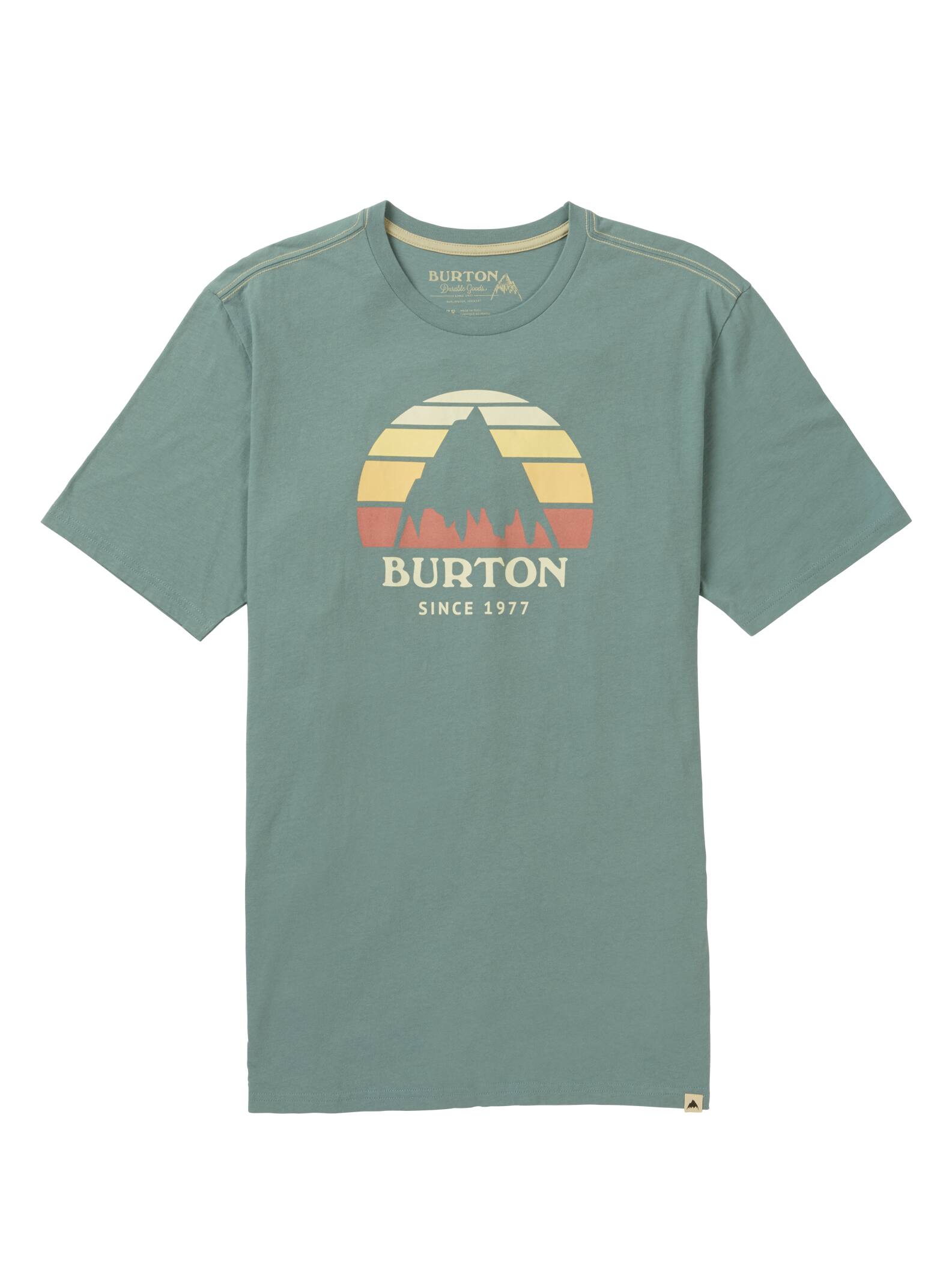 Burton - T-shirt à manches courtes Underhill homme, Lead, L