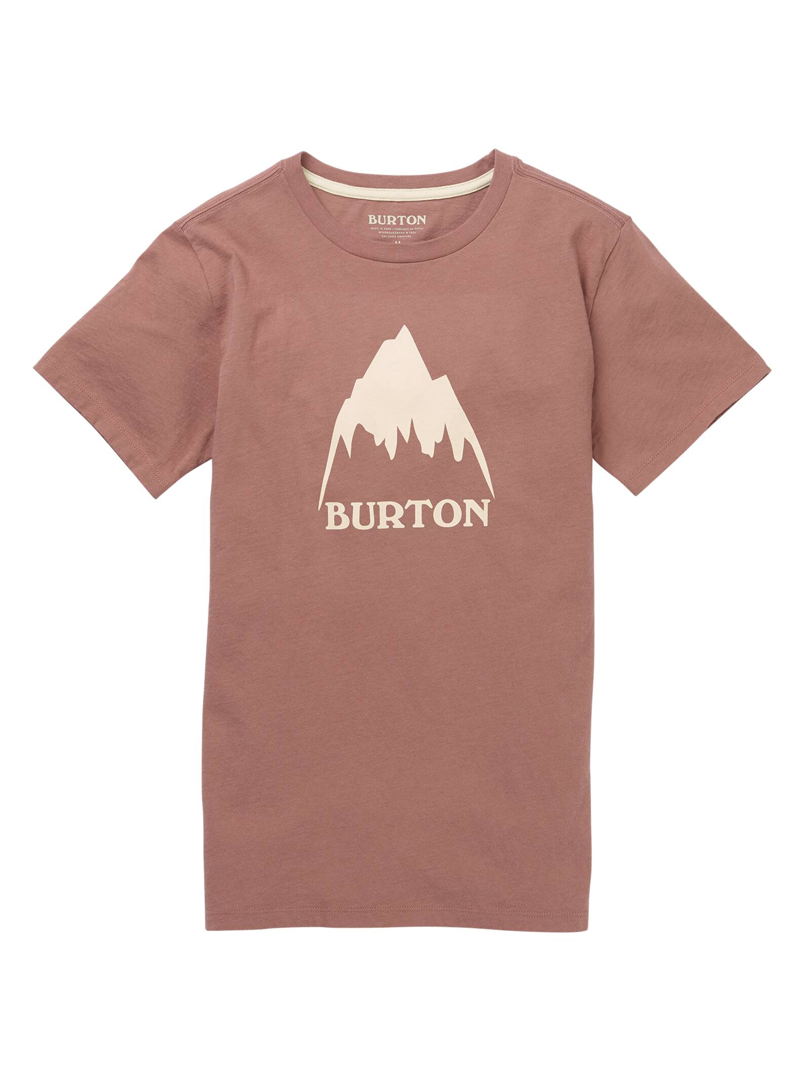 Burton - T-shirt manches courtes coupe classique Mountain High fille, Antler, M