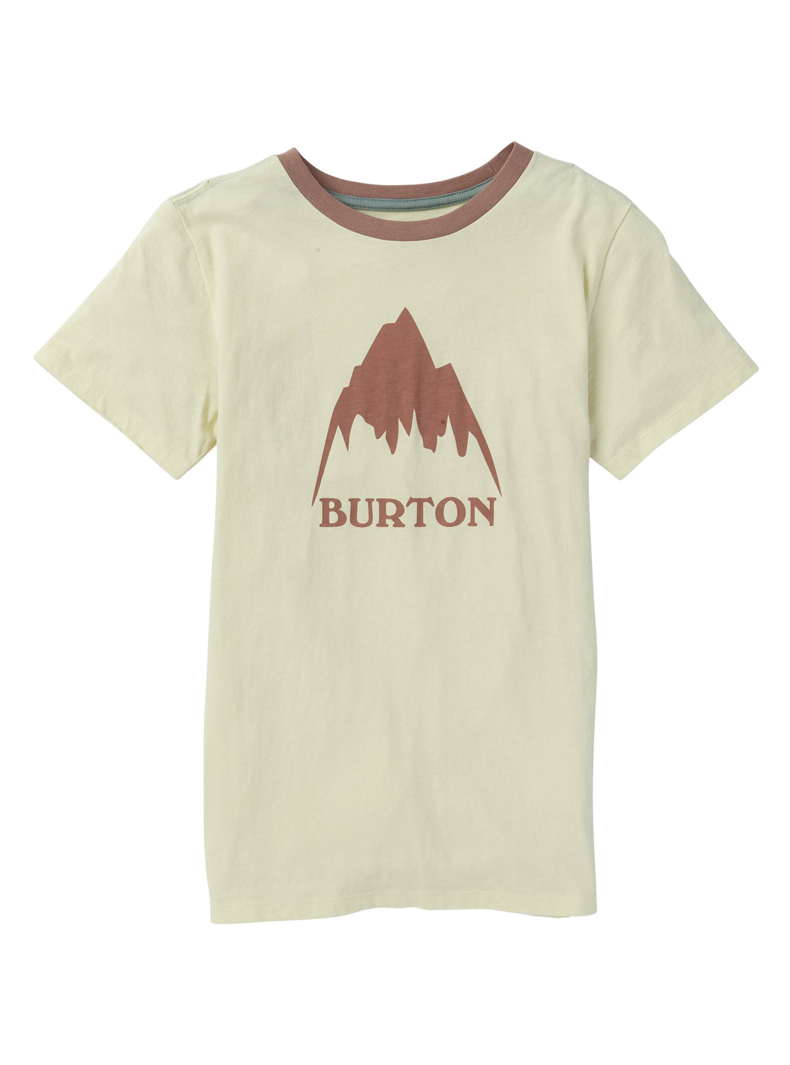 Burton - T-shirt manches courtes coupe classique Mountain High fille, Canvas, XS