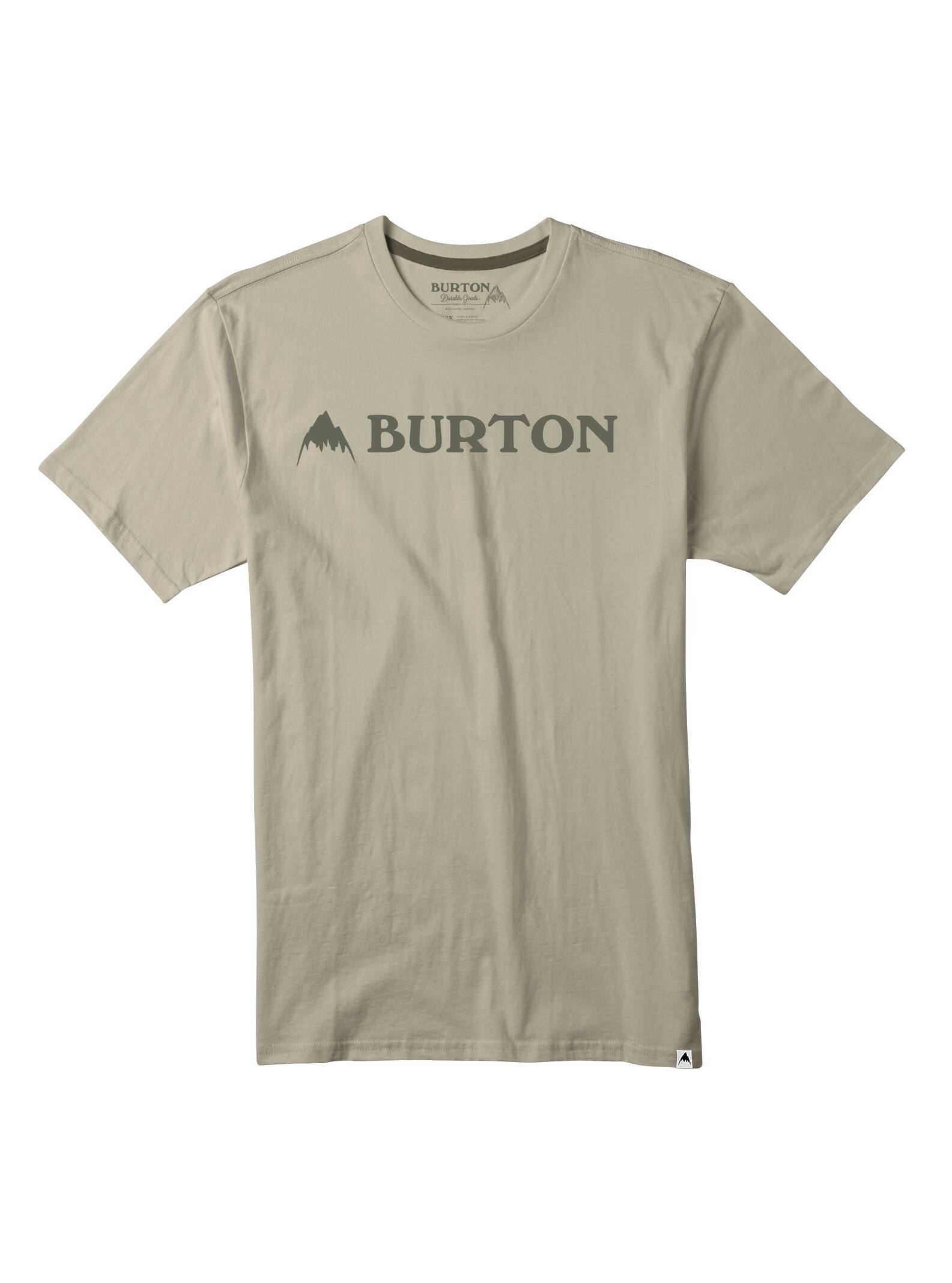 Burton - T-shirt à manches courtes Horizontal Mountain homme, Pelican, L