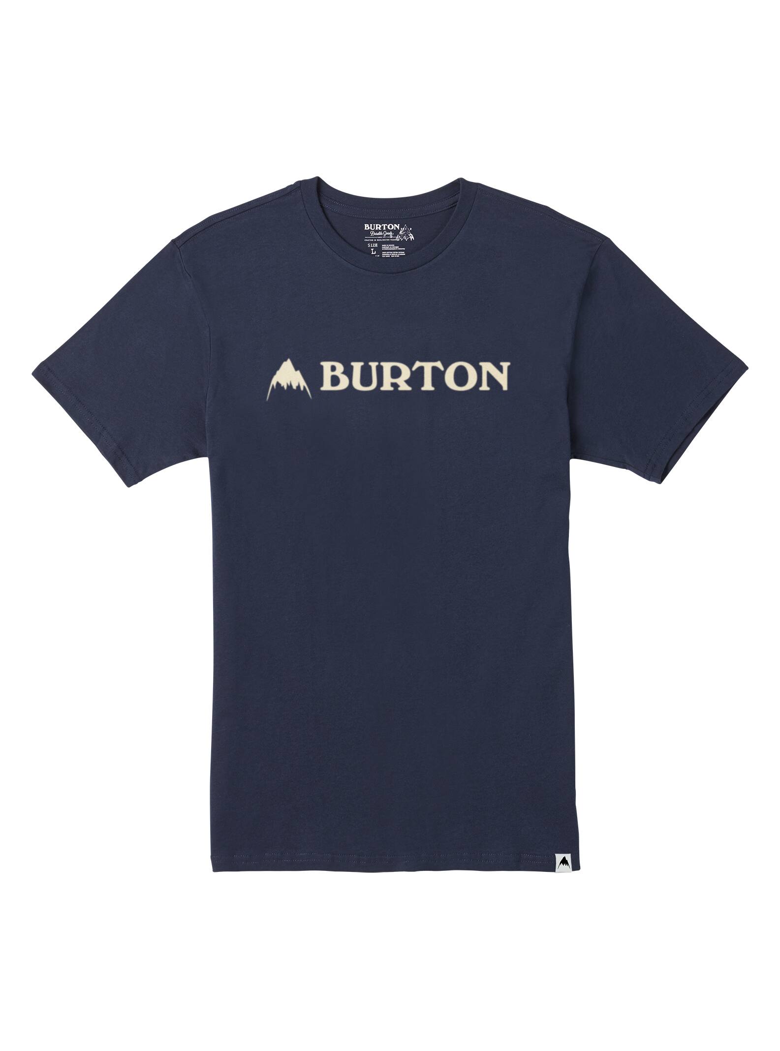Burton - T-shirt à manches courtes Horizontal Mountain homme, Mood Indigo, L