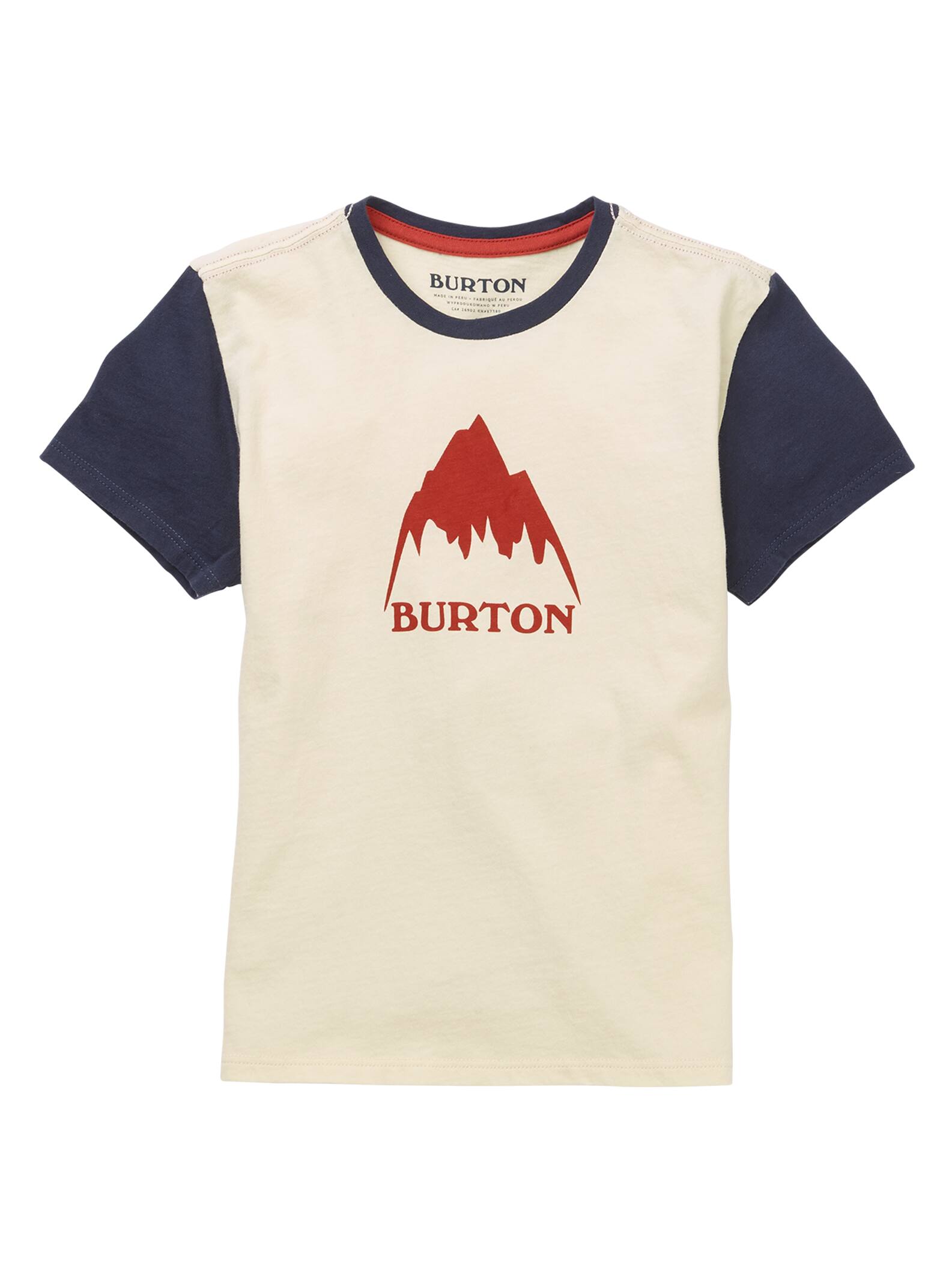Burton - T-shirt à manches courtes Classic Mountain High tout-petit garçon, Canvas, 4T