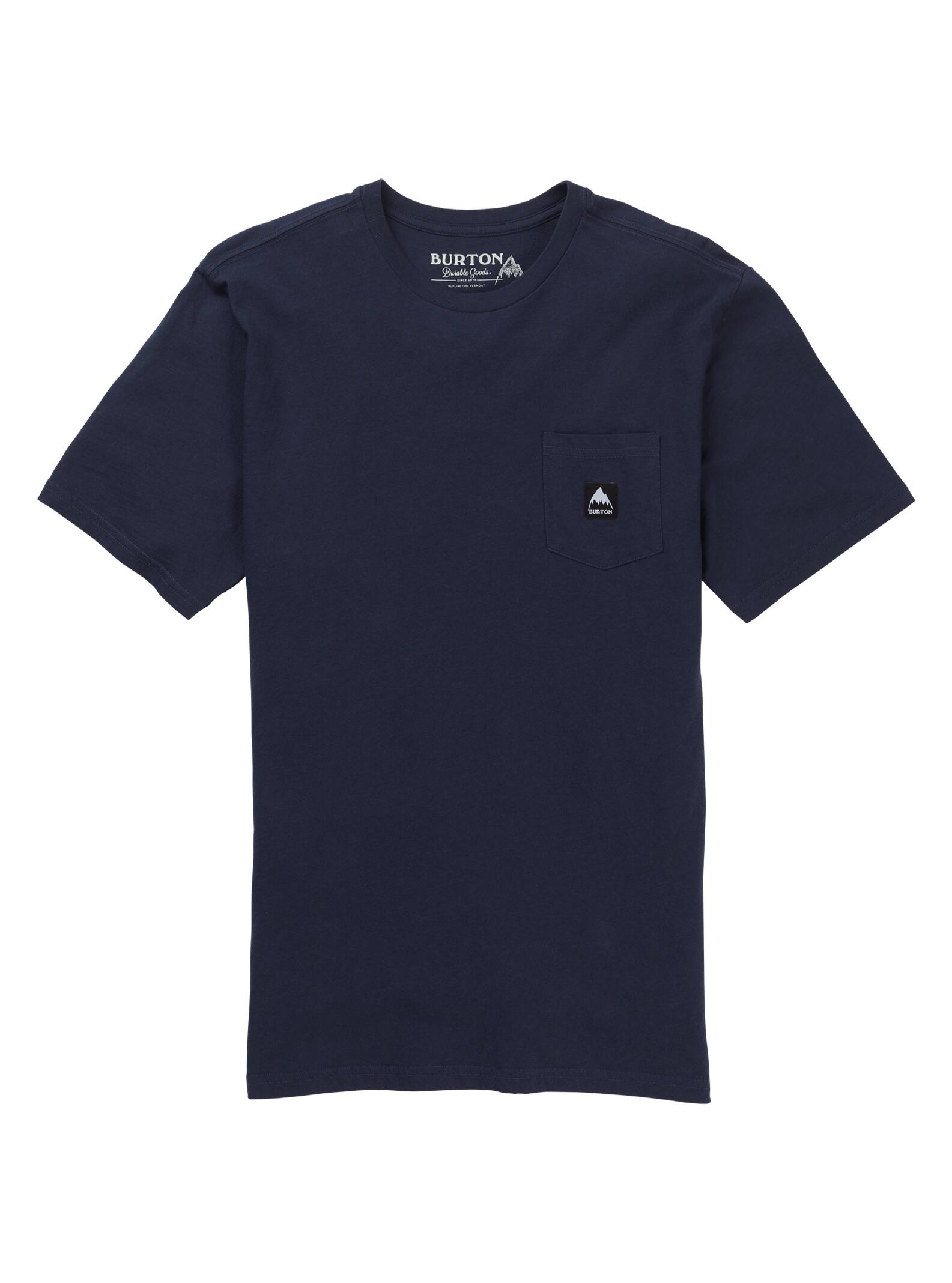 Burton - T-shirt à manches courtes Colfax homme, Mood Indigo, L