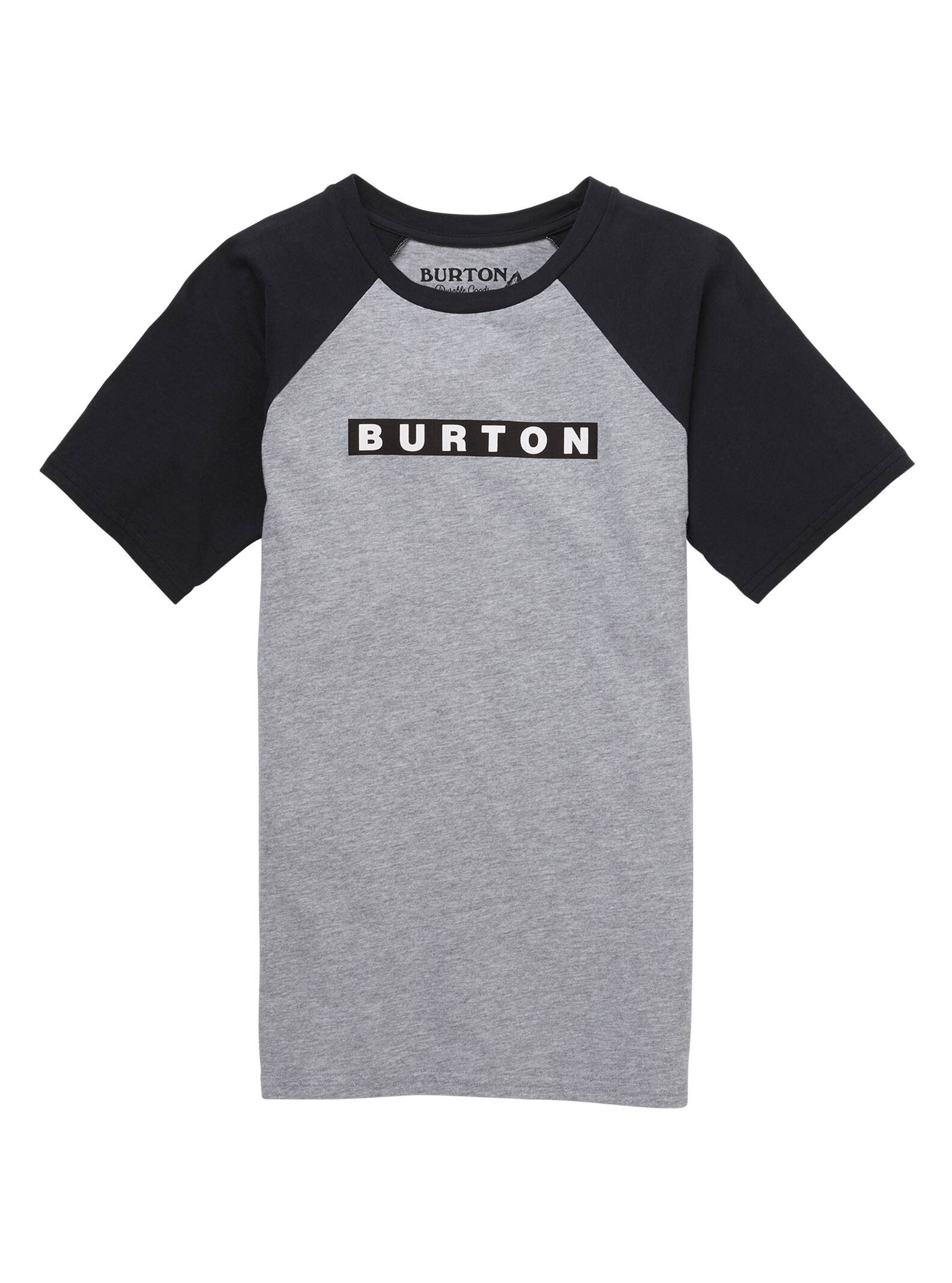 Burton - T-shirt à manches courtes Vault garçon, Gray Heather, XL