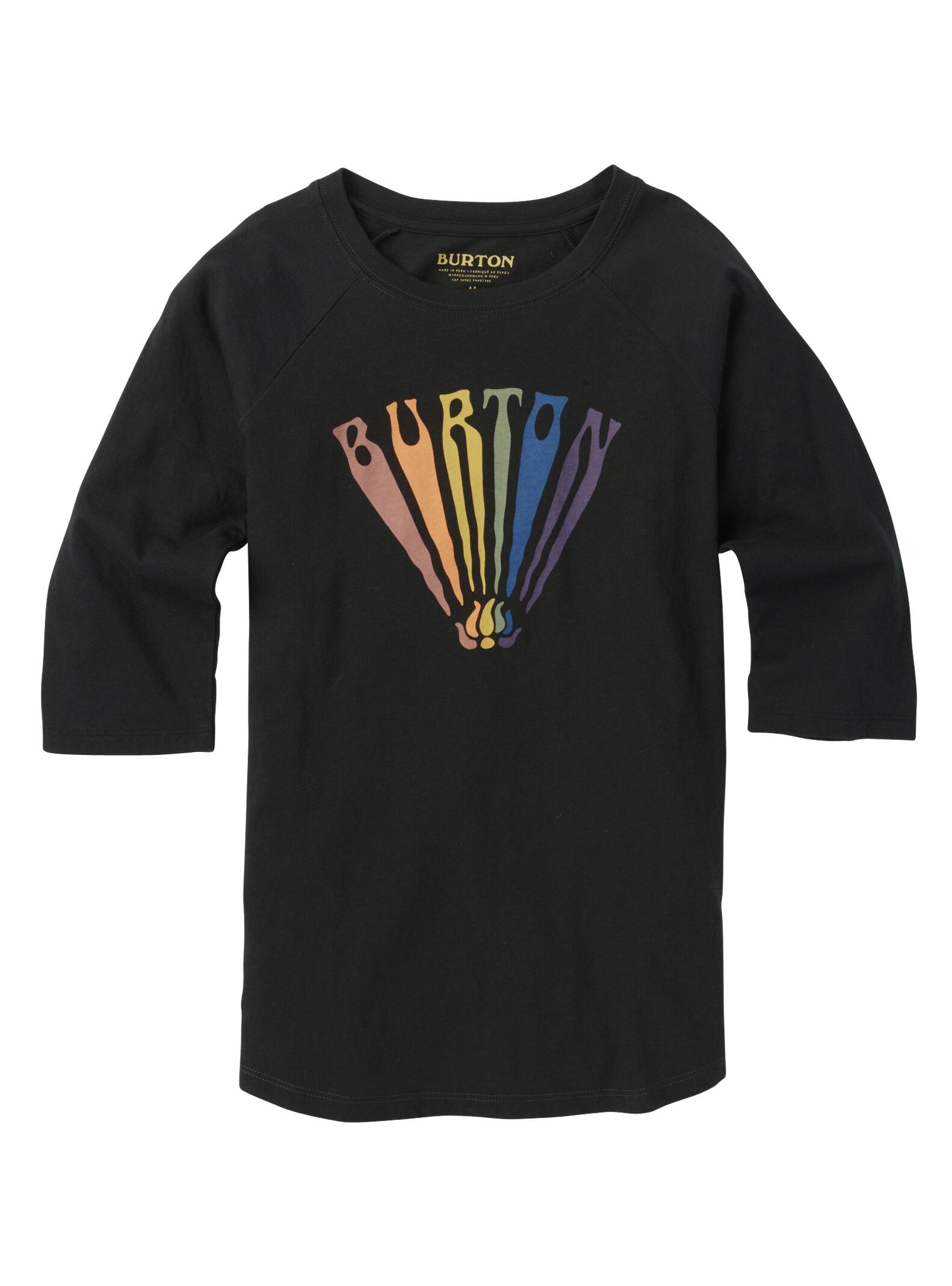 Burton - T-shirt à manches raglan Gasser fille, Phantom, M