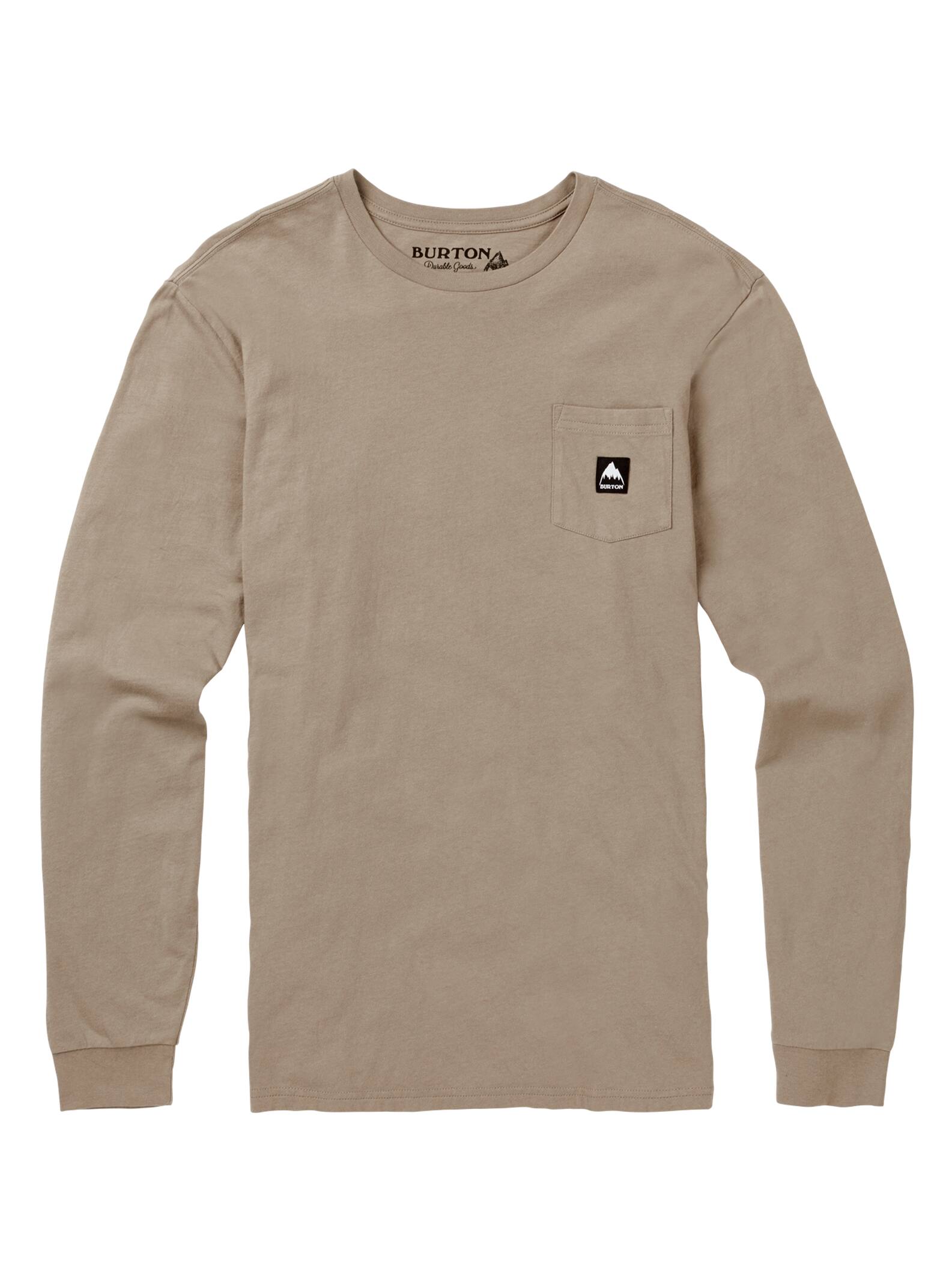 Burton - T-shirt à manches longues Colfax homme, Dune, XS