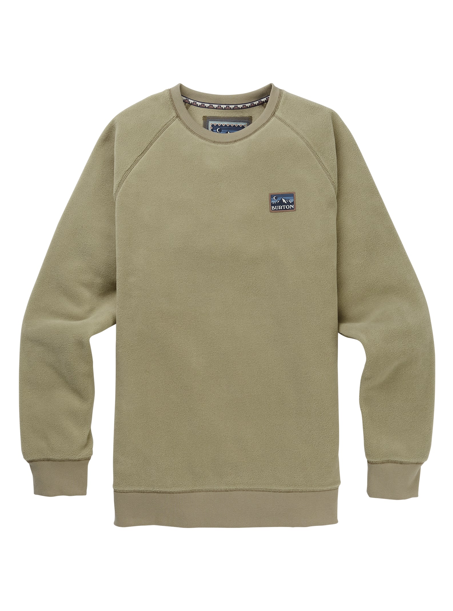 Burton - Sweat ras du cou Westmate Polartec homme, Silver Sage, M