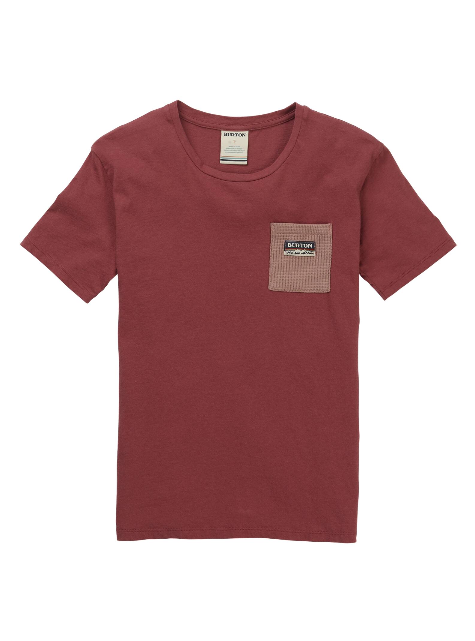 Burton - T-shirt avec poche Bel Mar femme, Rose Brown, L