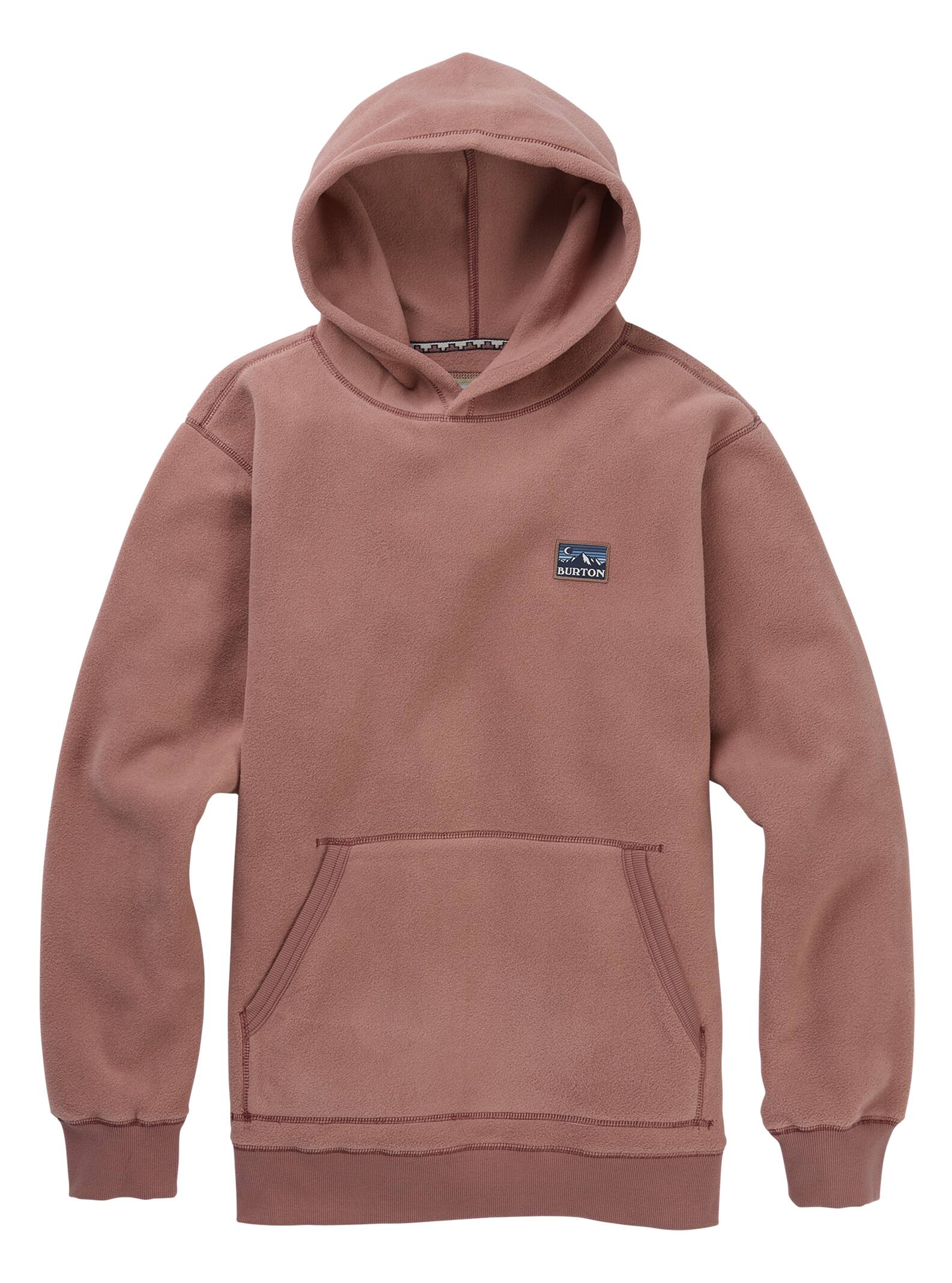 Burton - Sweat à capuche Westmate Polartec homme, Antler, M