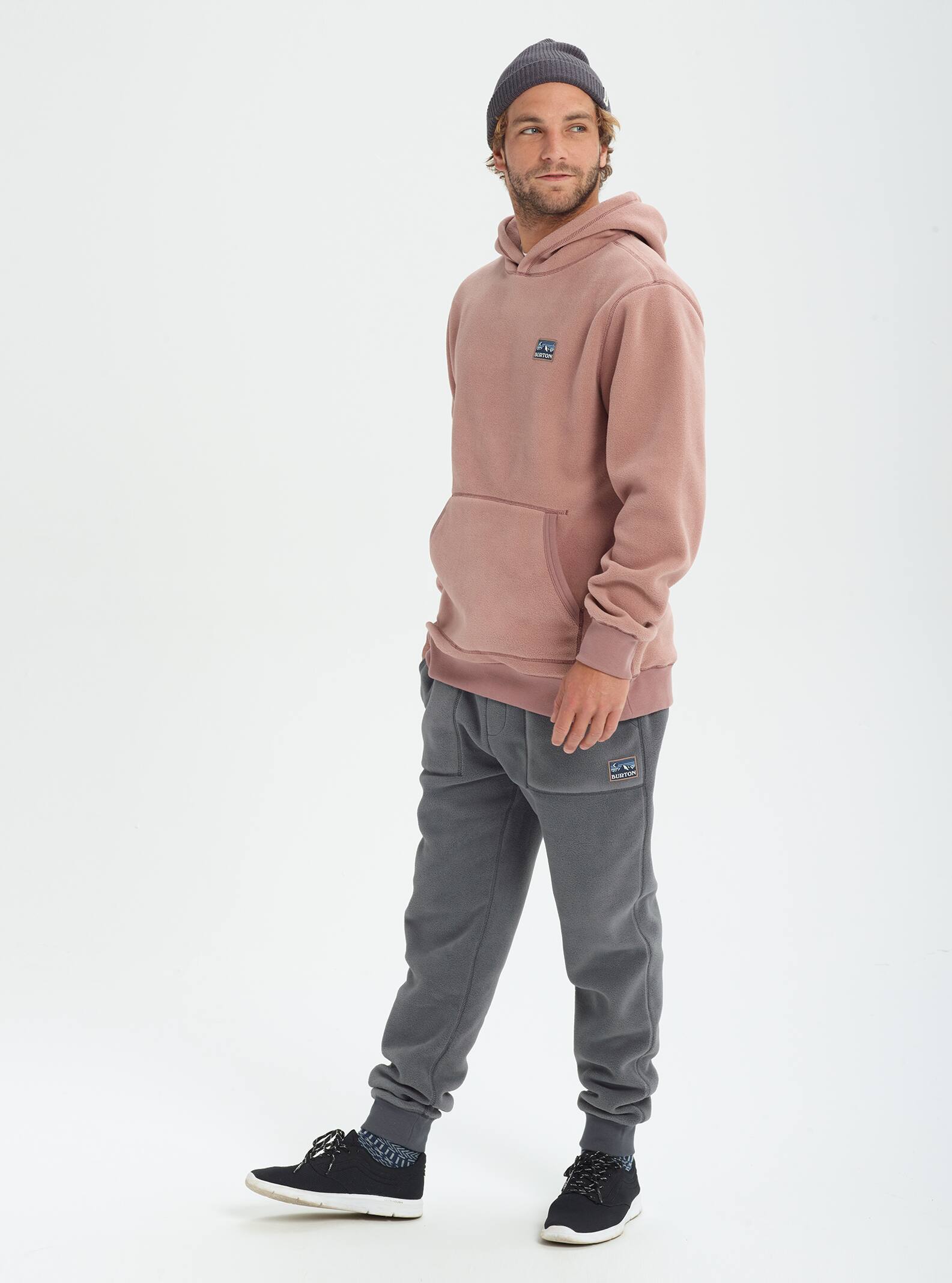 burton polartec hoodie