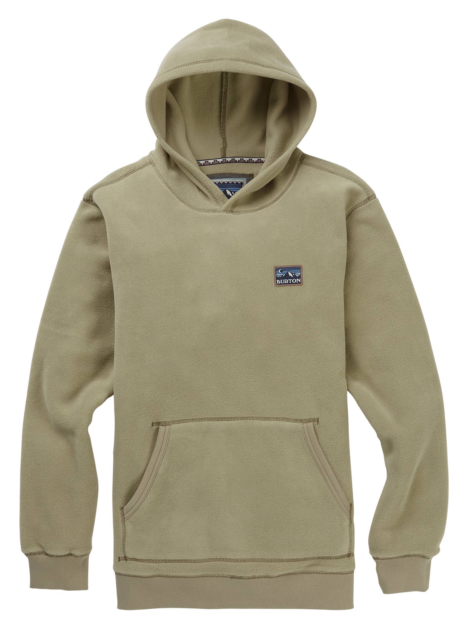 Burton - Sweat à capuche Westmate Polartec homme, Silver Sage, XS