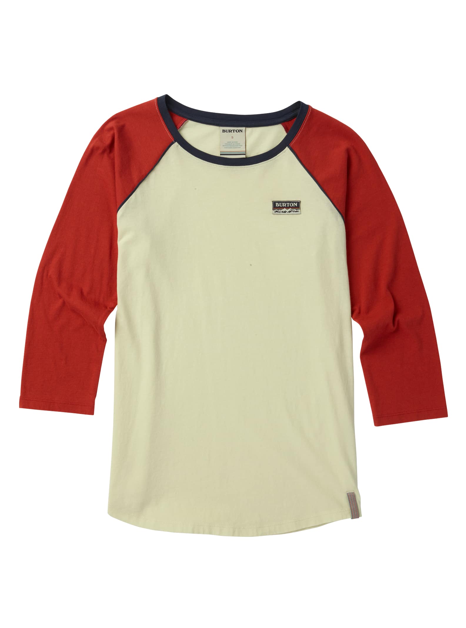 Burton - T-shirt à manches raglan Bel Mar femme, Canvas, L
