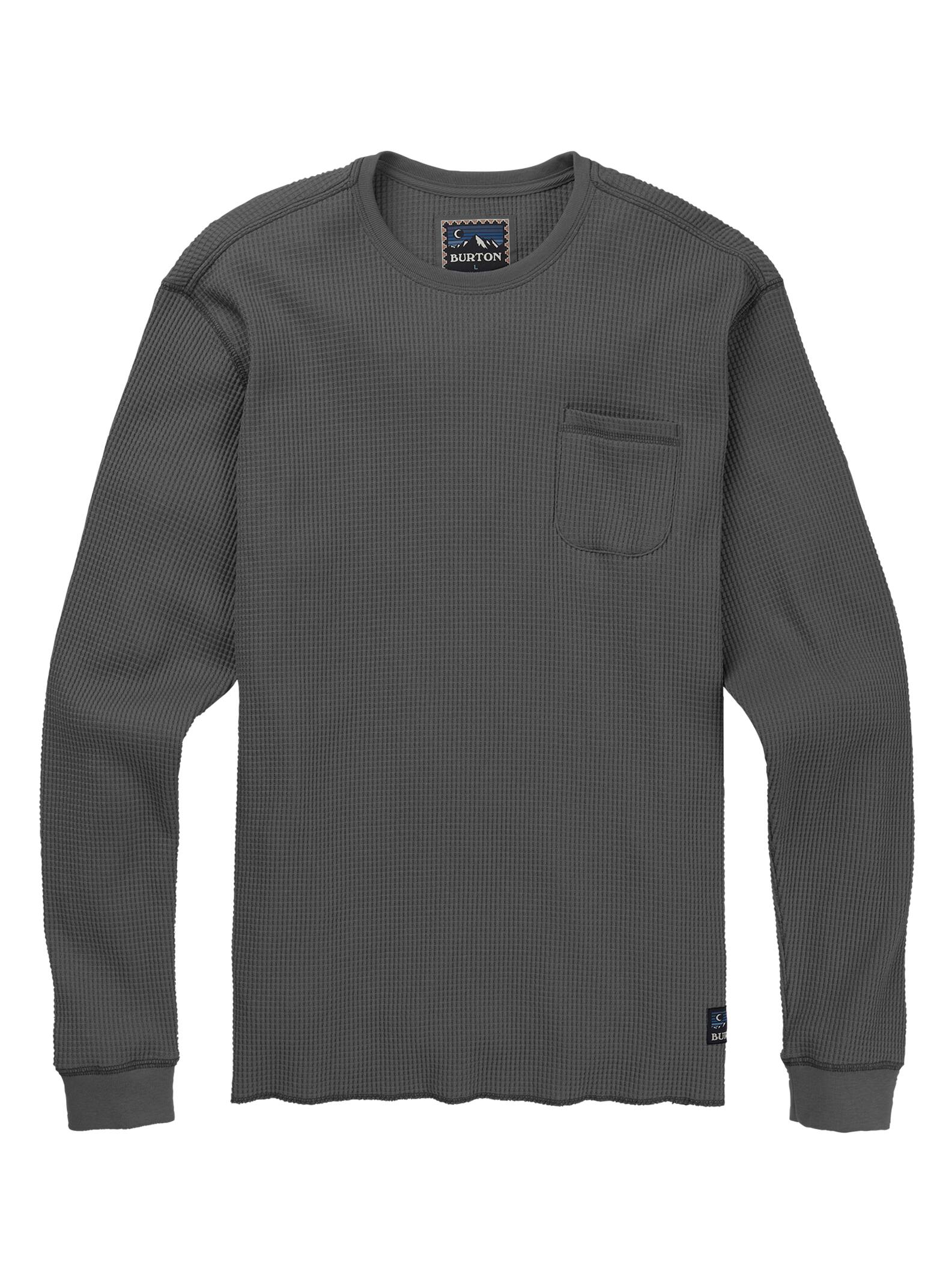 Burton - T-shirt à manches longues Duntime Waffle homme, Castlerock, L