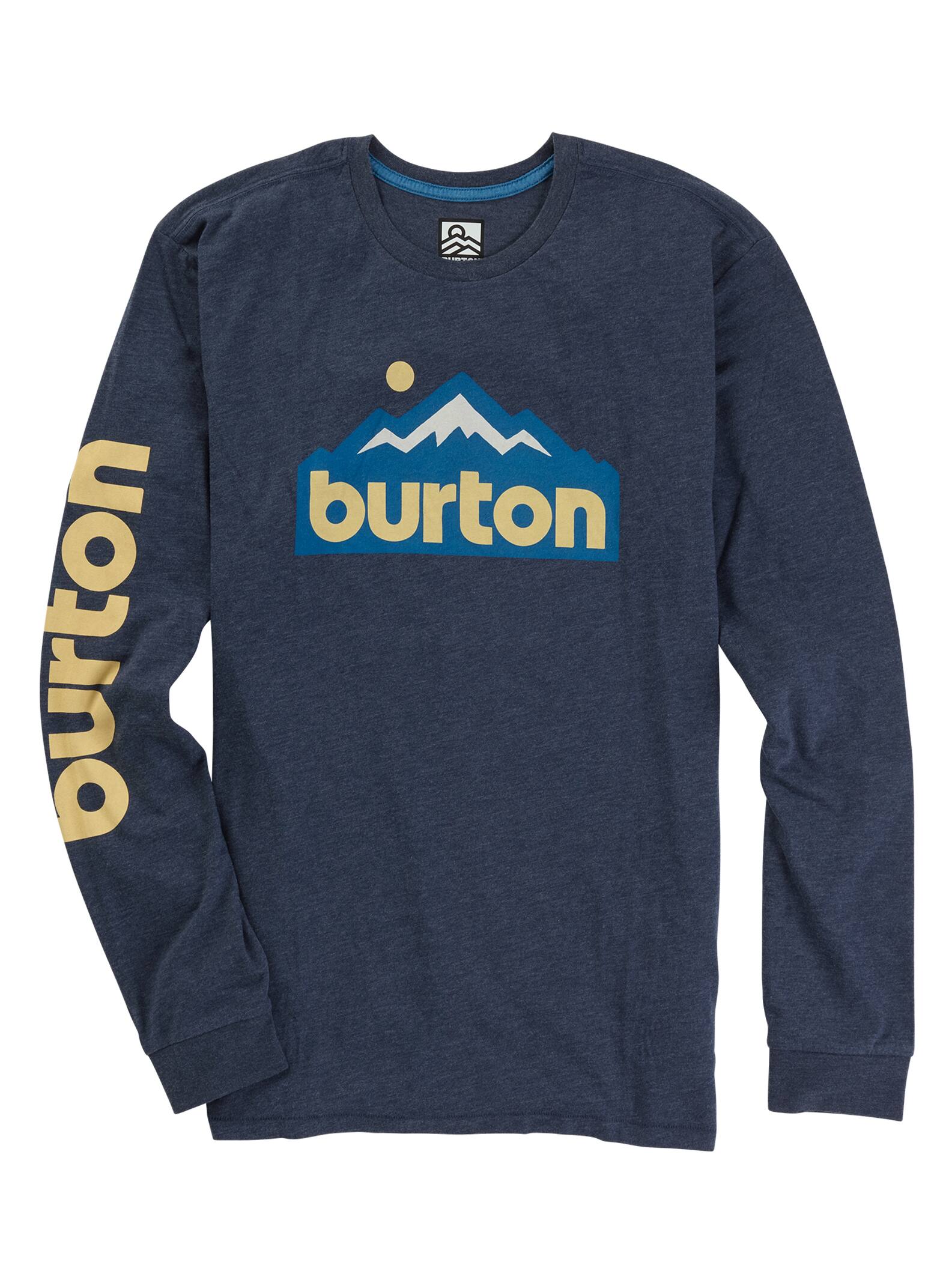 Burton - T-shirt à manches longues Trailmate Active homme, Mood Indigo, L