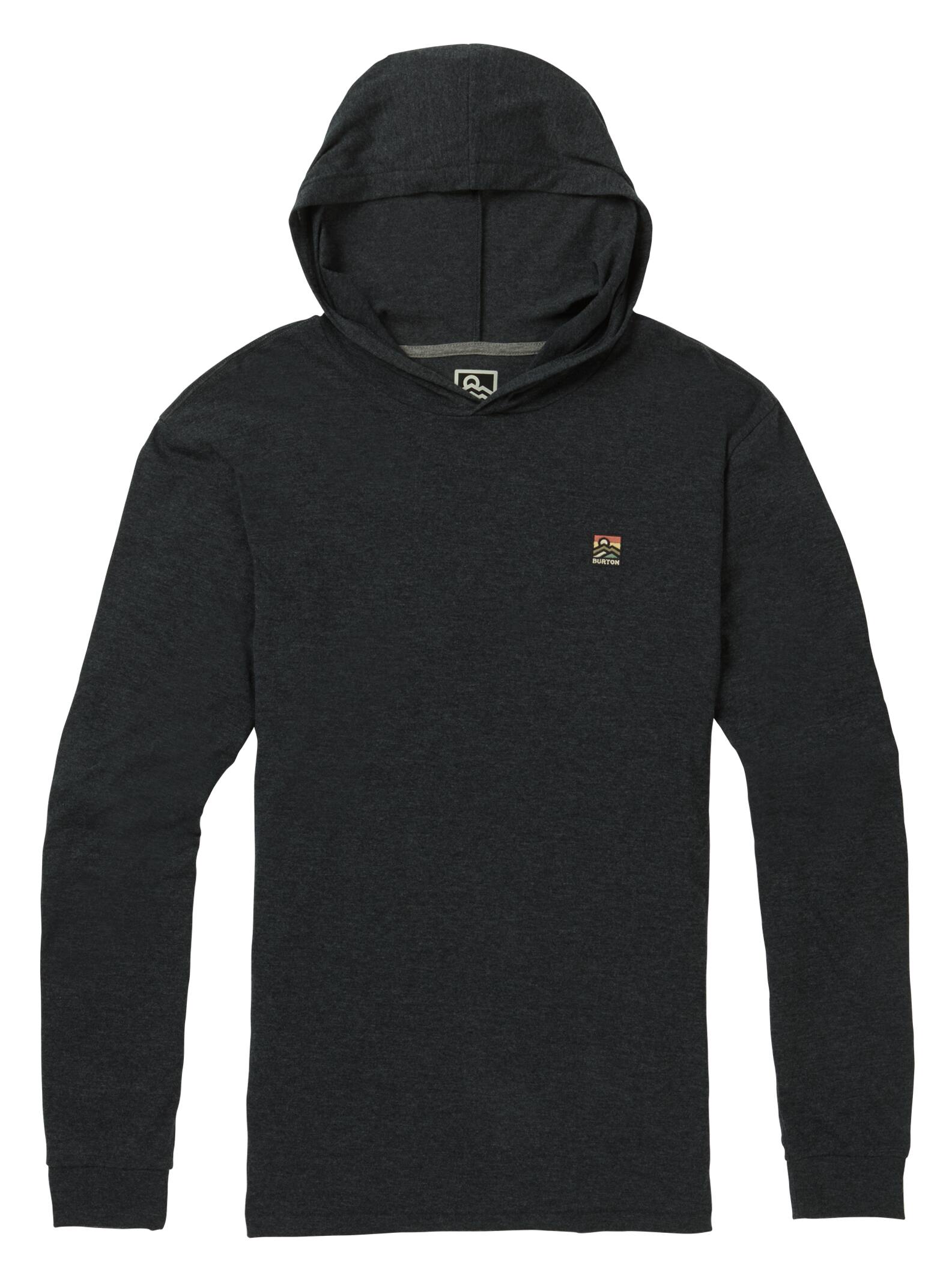 Burton - T-shirt à à manches longues et capuche Whosit Active homme, True Black, L