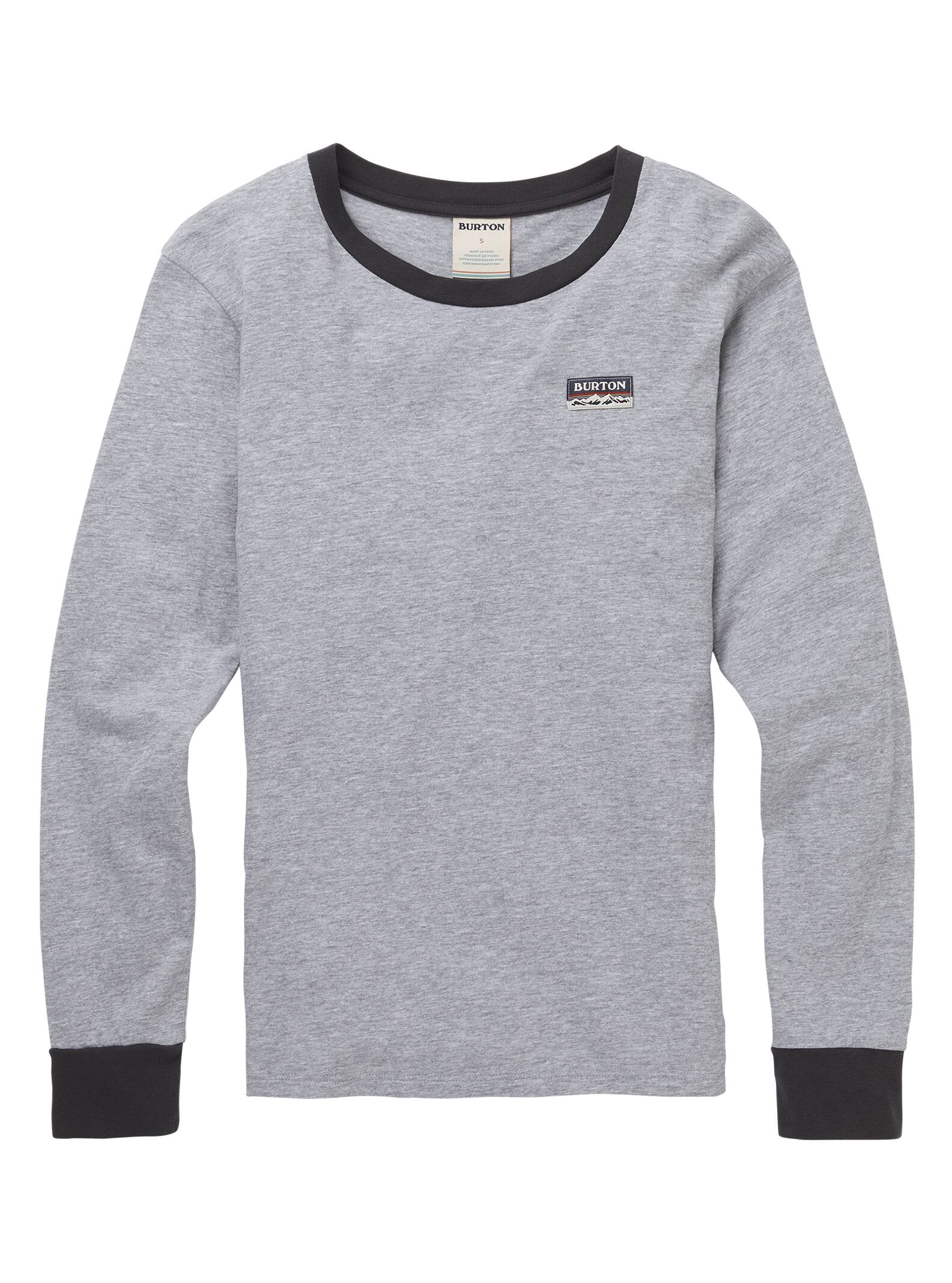 Burton - T-shirt à manches longues Bel Mar femme, Gray Heather, L