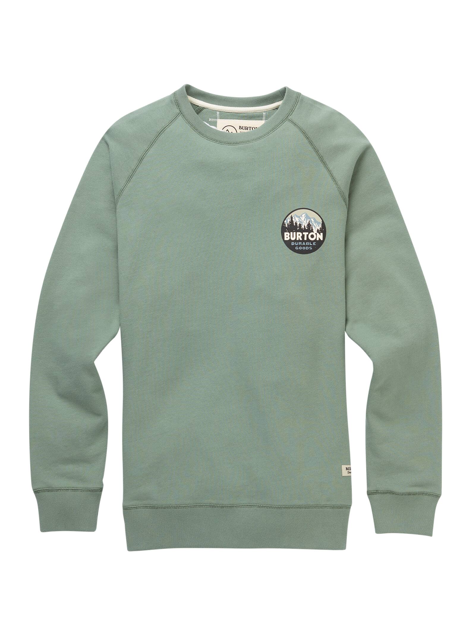 Burton - Sweat ras du cou Taproot Organic homme, Lily Pad, L