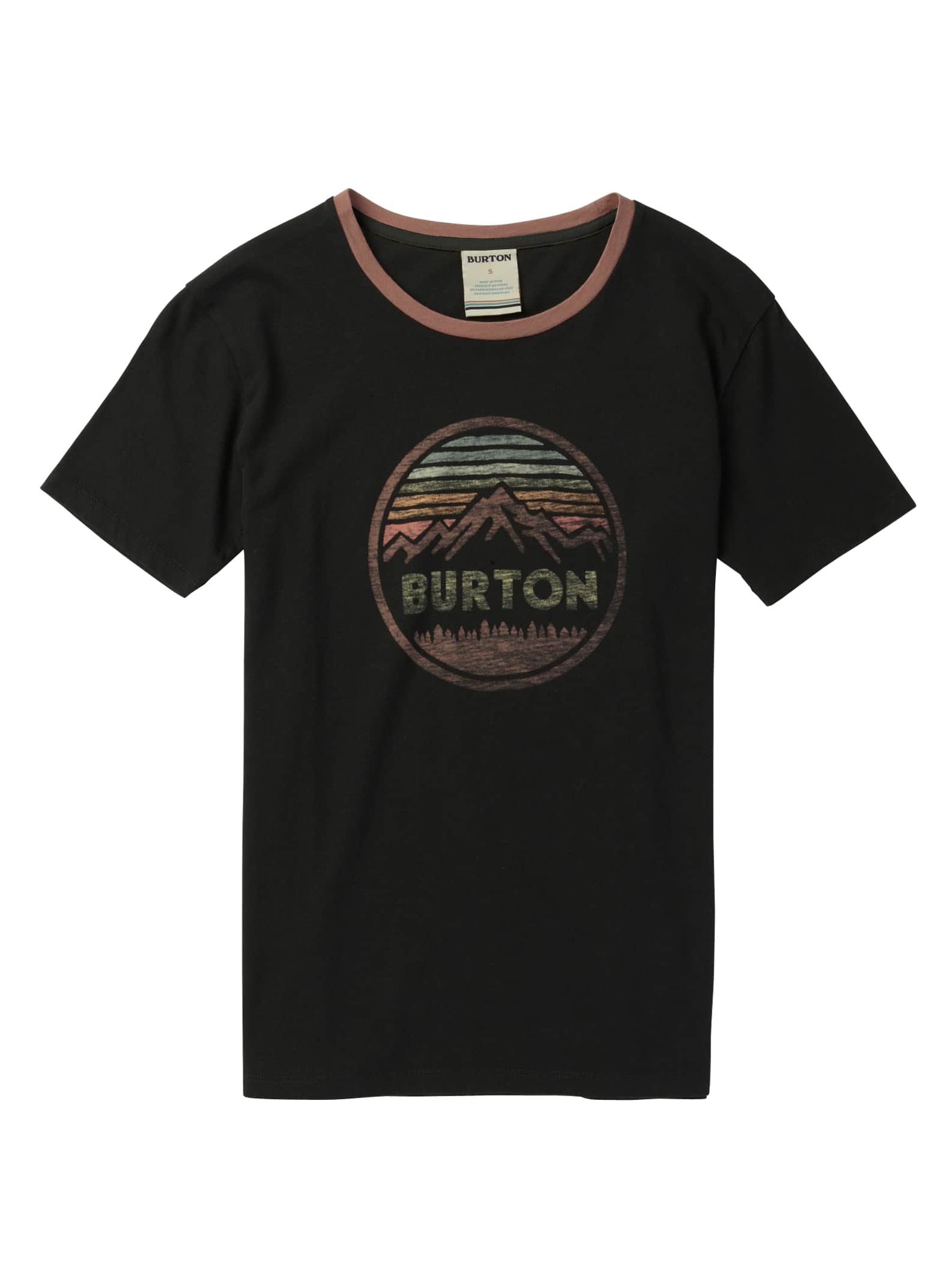 Burton - T-shirt Idletime à manches courtes femme, Phantom, L