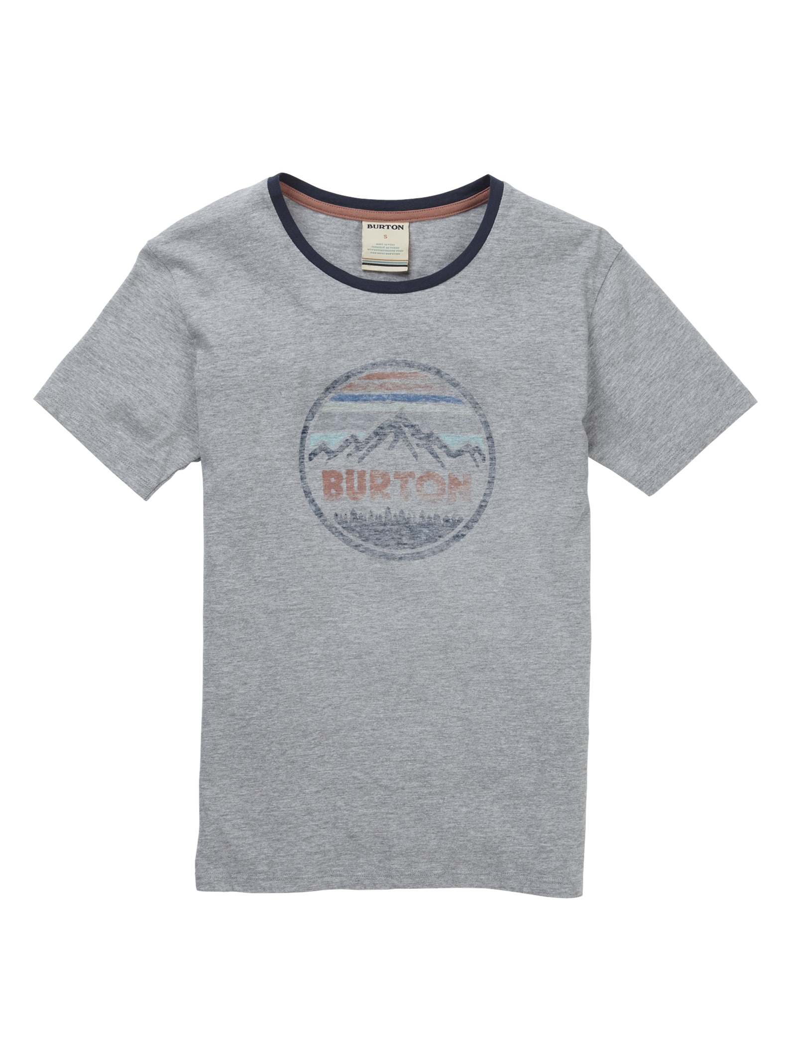 Burton - T-shirt Idletime à manches courtes femme, Gray Heather, L