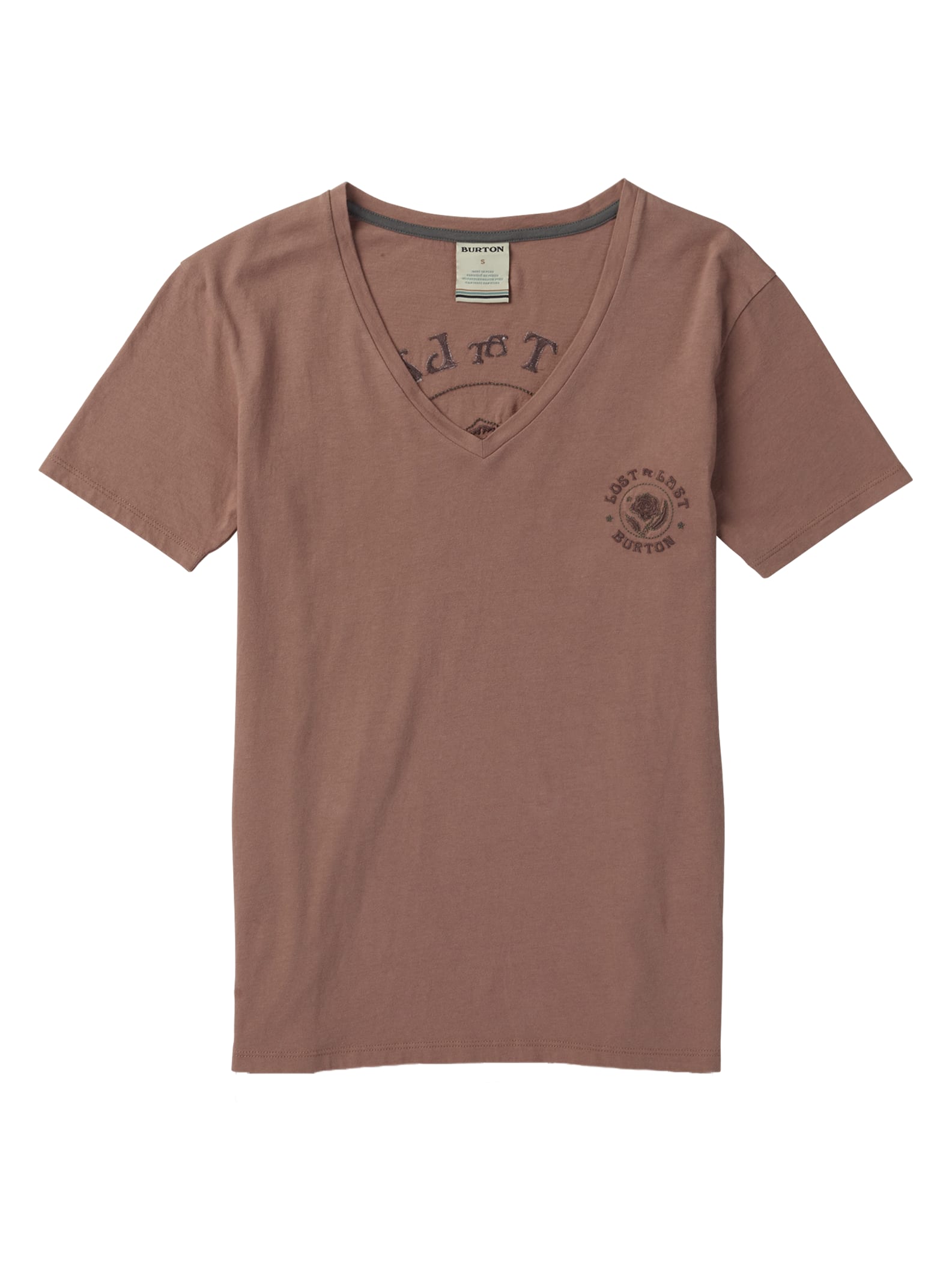 Burton - T-shirt à col en V Keeler femme, Antler, L