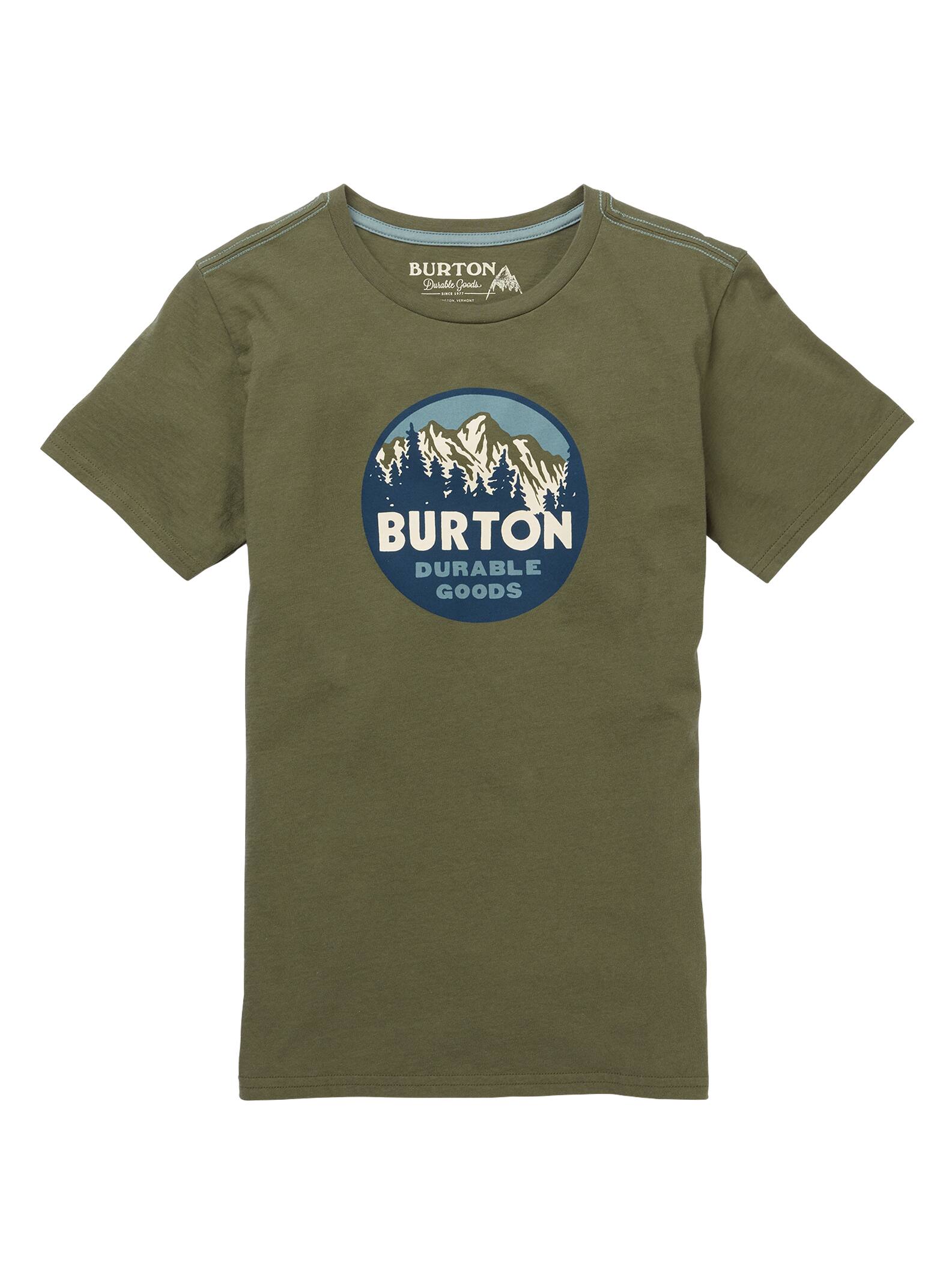 Burton - T-shirt à manches courtes Taproot garçon, Dusty Olive, L
