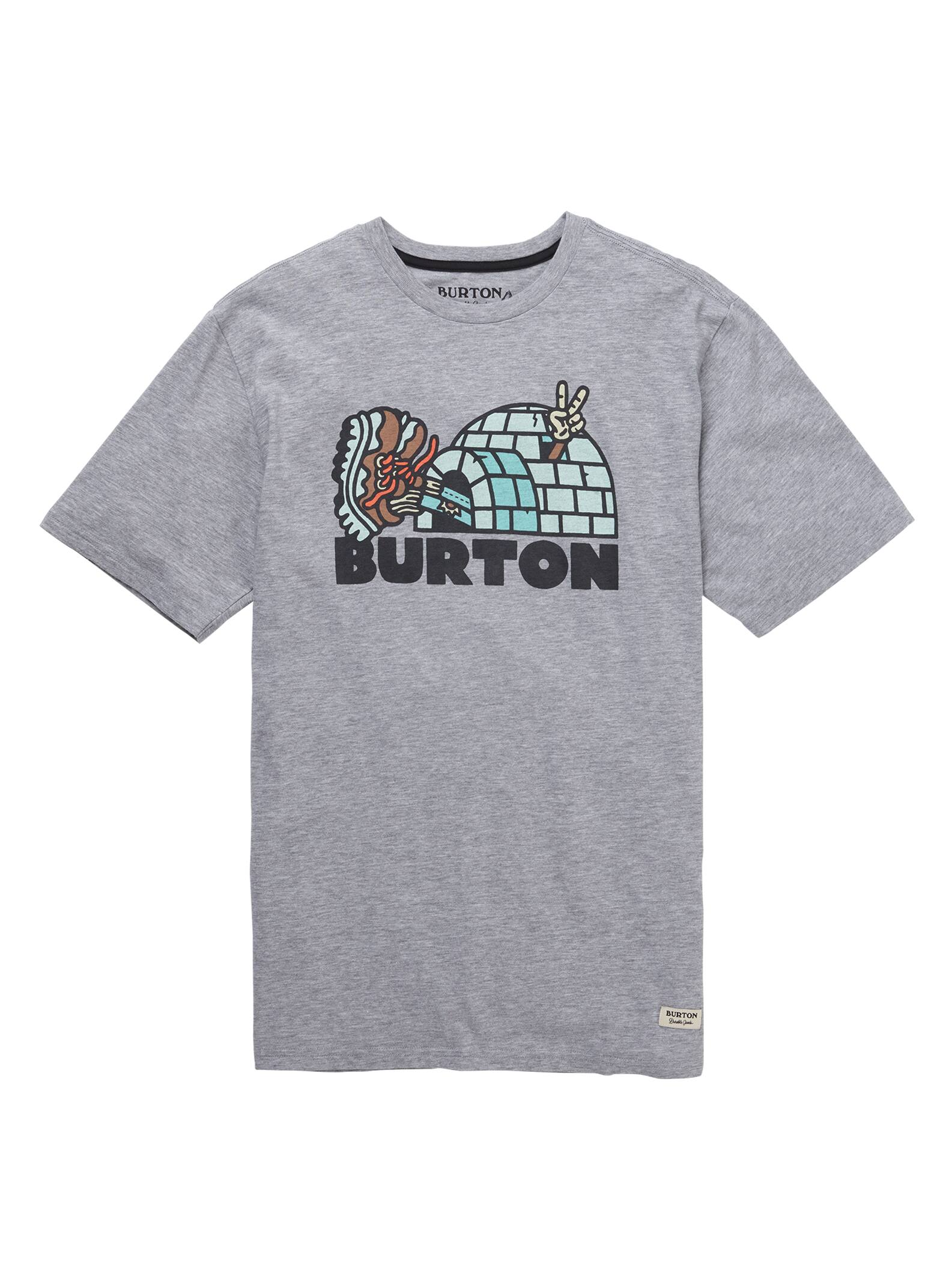 Burton - T-shirt à manches courtes Cupajo, Gray Heather, XS