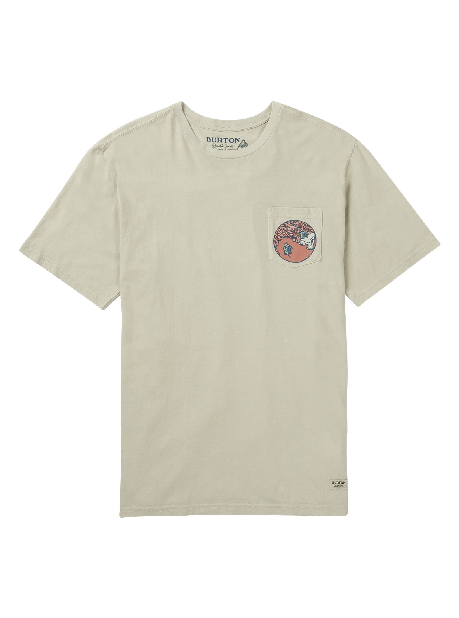 Burton - T-shirt à manches courtes Grassfed homme, Pelican, L