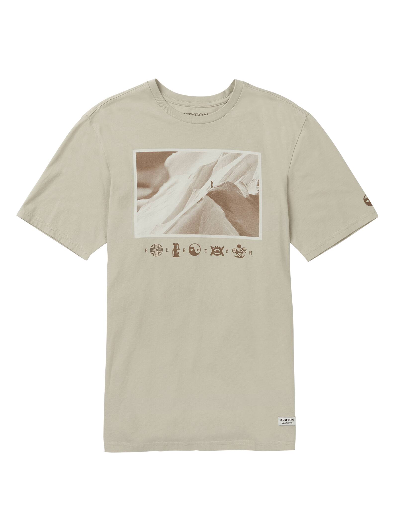Burton - T-shirt à manches courtes Make Tracks homme, Pelican, L